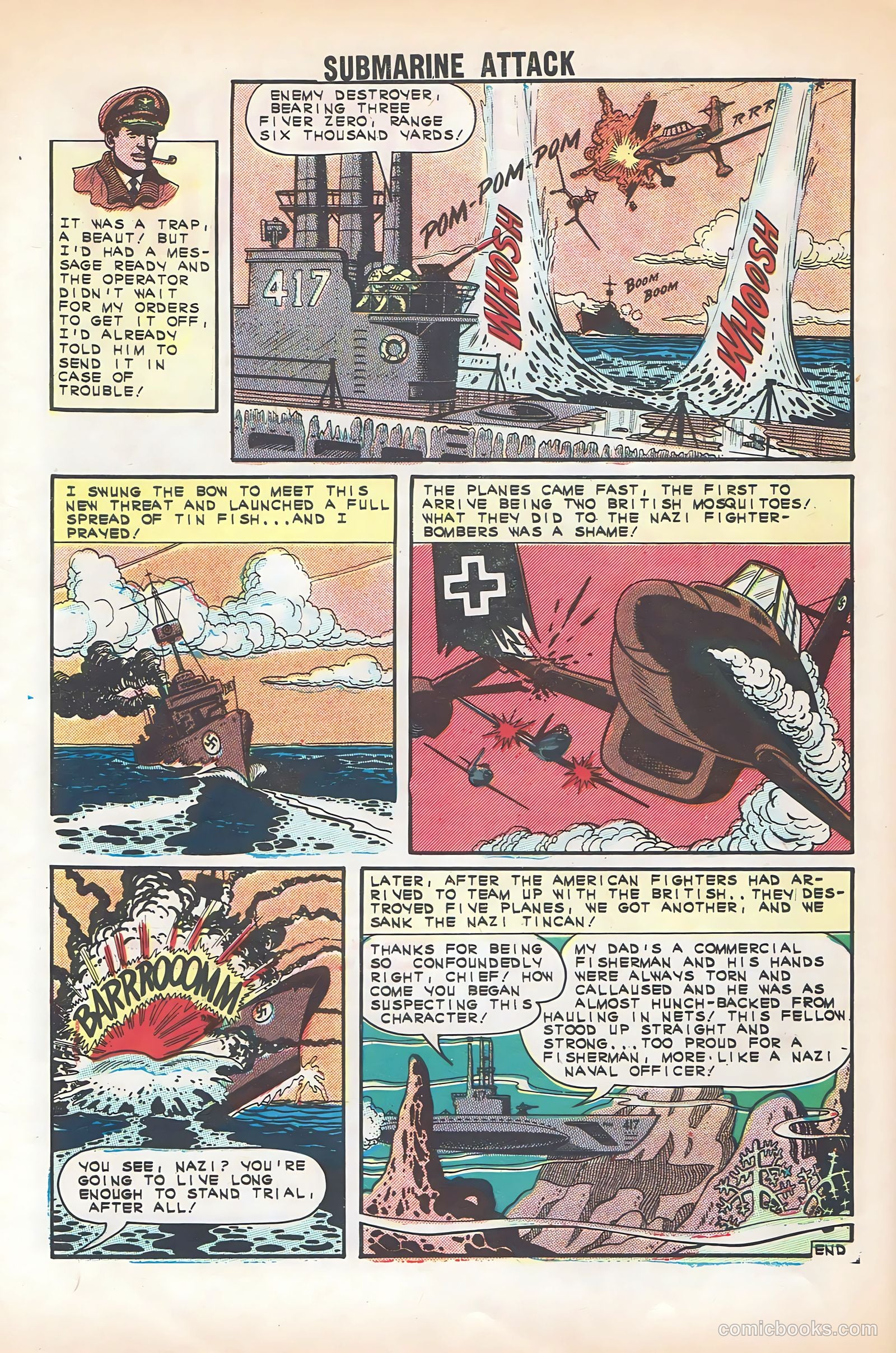 Submarine Attack #38 — page 32 of 36