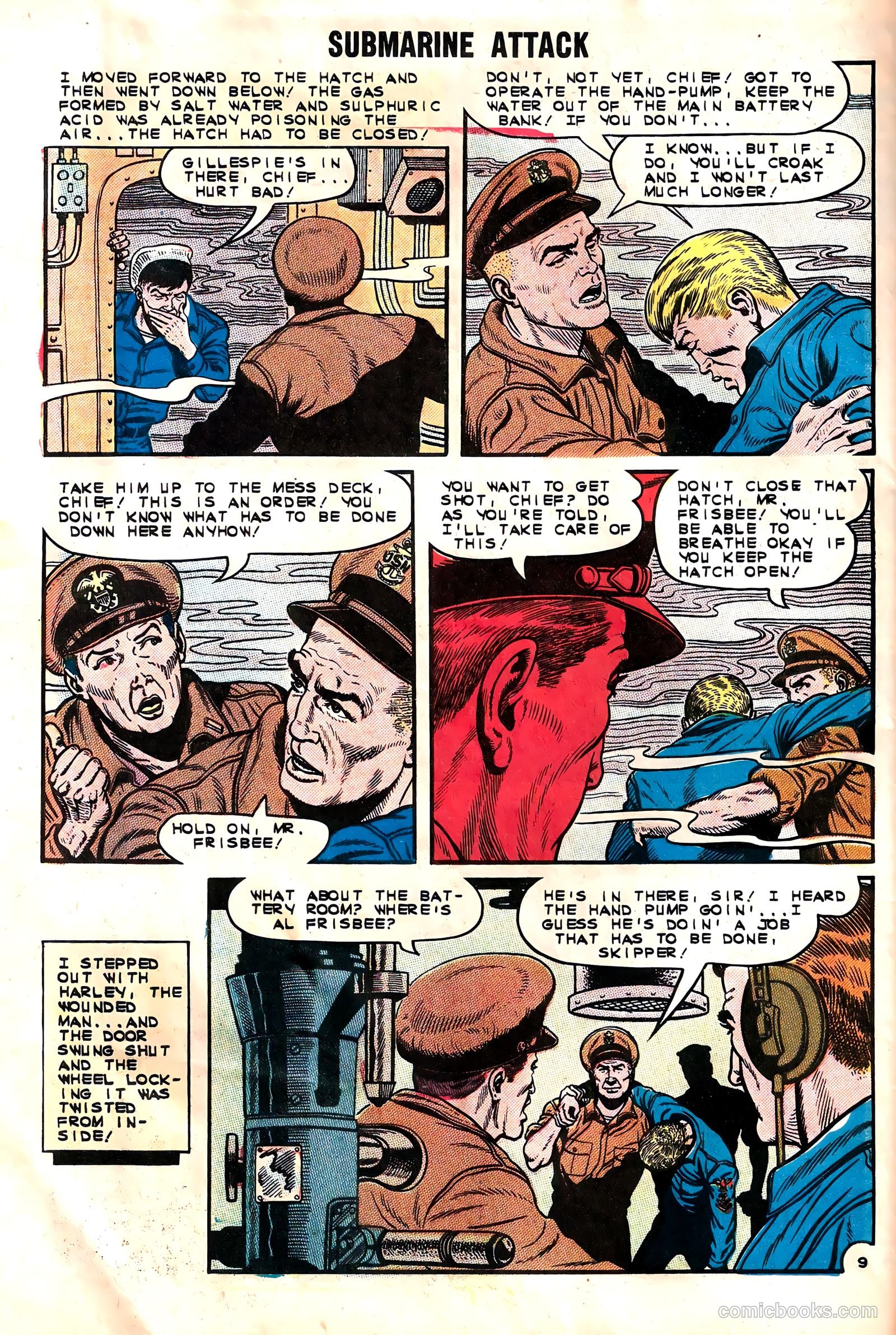 Submarine Attack #39 — page 32 of 36