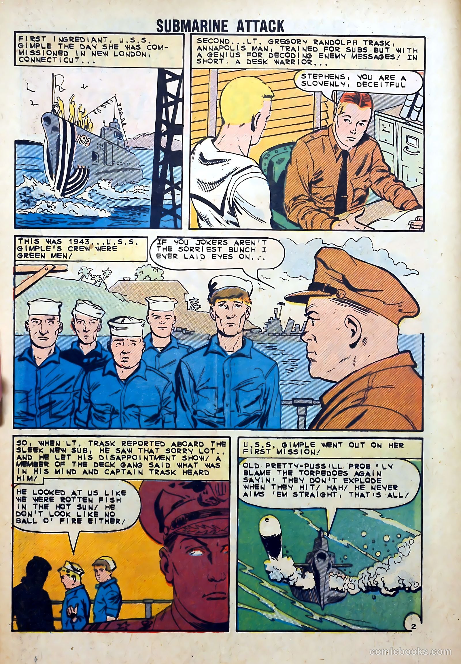 Submarine Attack #40 — page 4 of 36