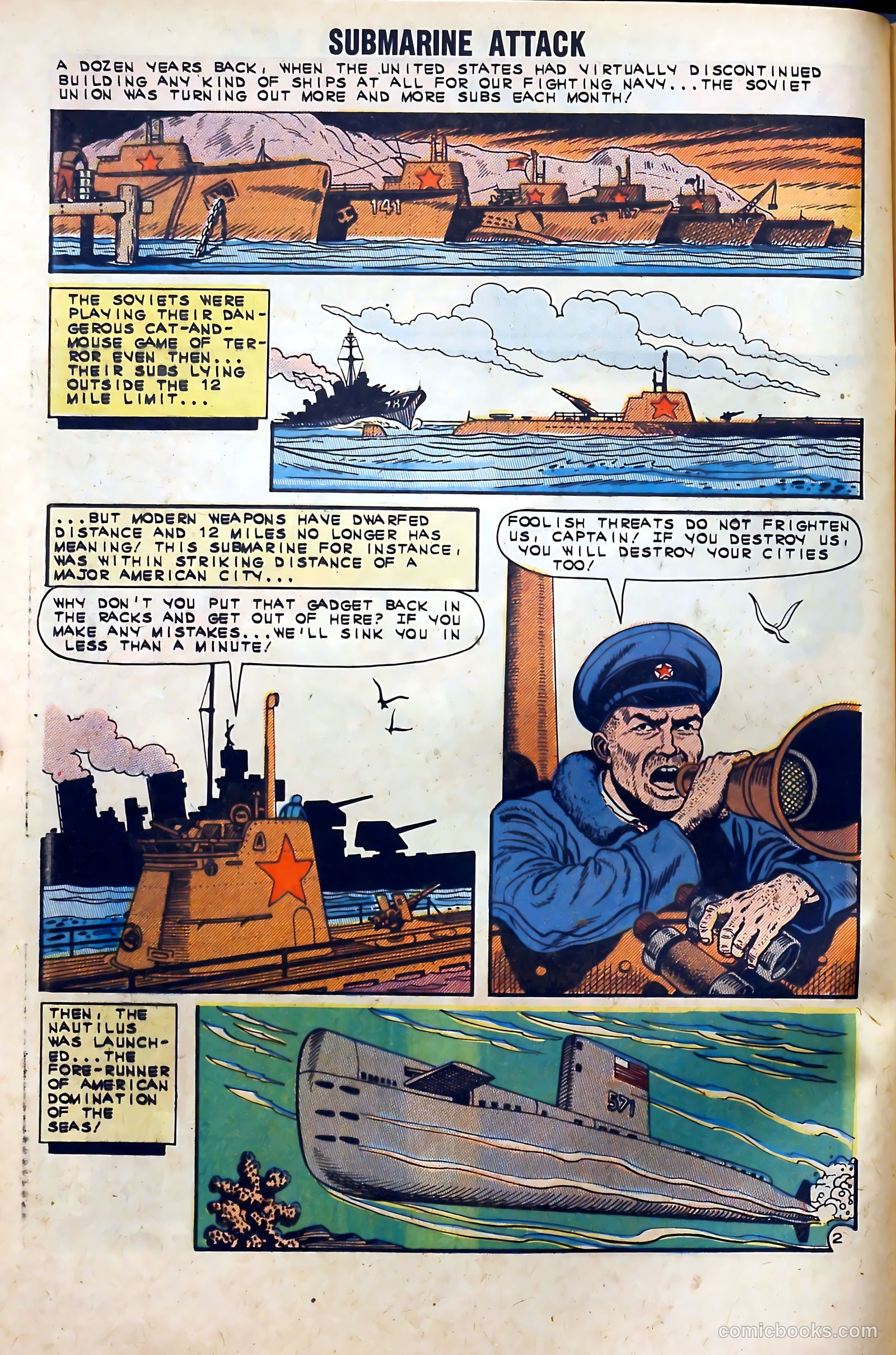 Submarine Attack #40 — page 24 of 36