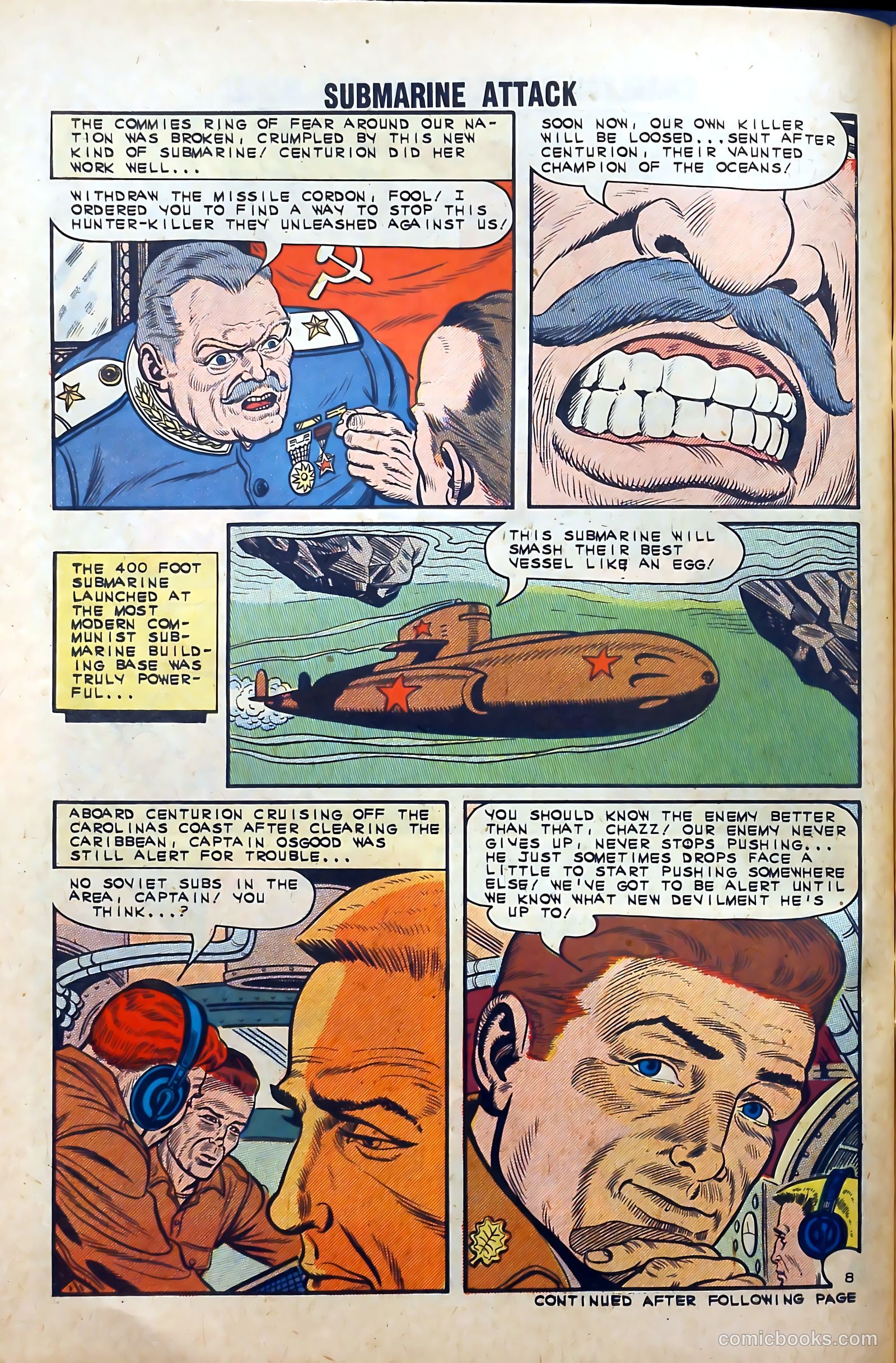 Submarine Attack #40 — page 30 of 36