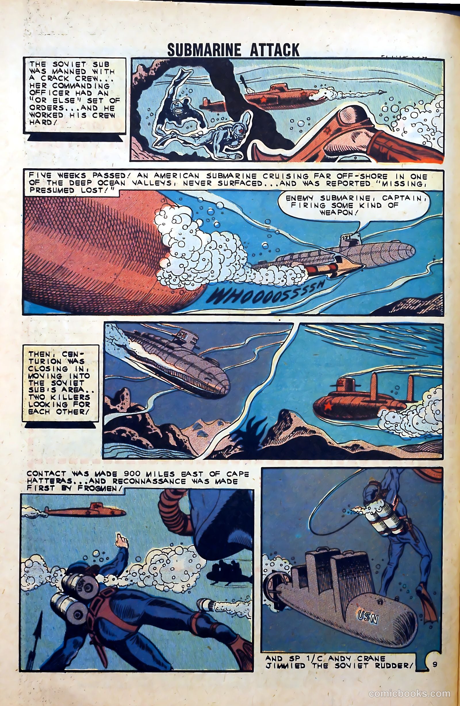 Submarine Attack #40 — page 32 of 36