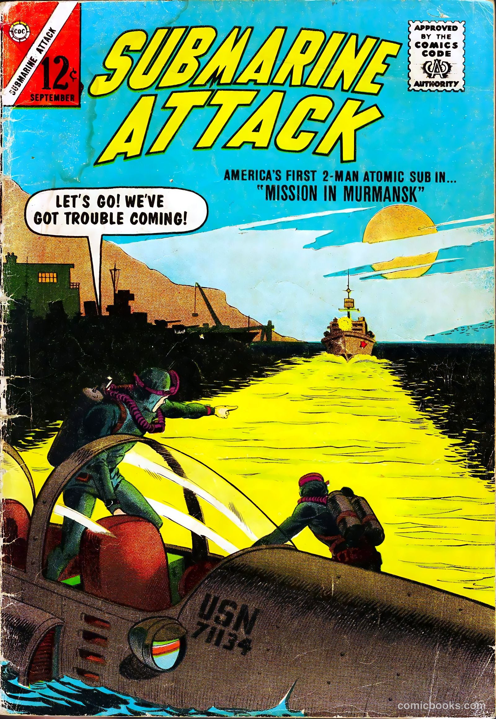 Submarine Attack #41 — page 1 of 36