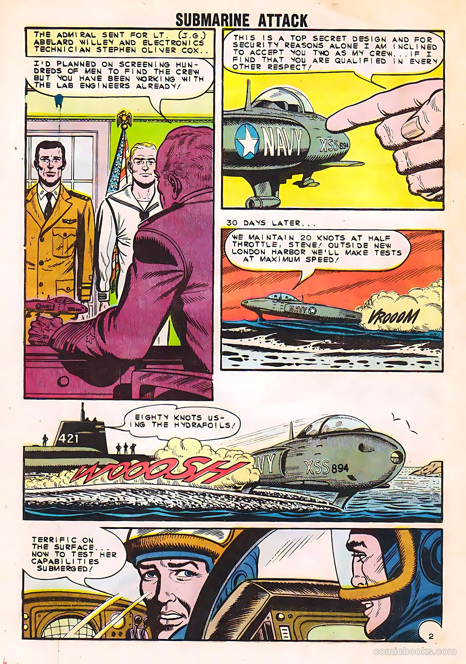 Submarine Attack #41 — page 4 of 36