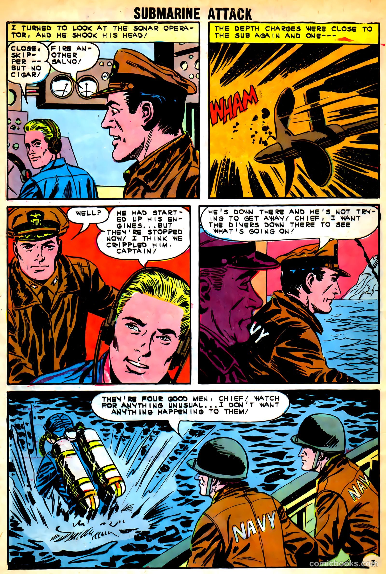 Submarine Attack #42 — page 28 of 36