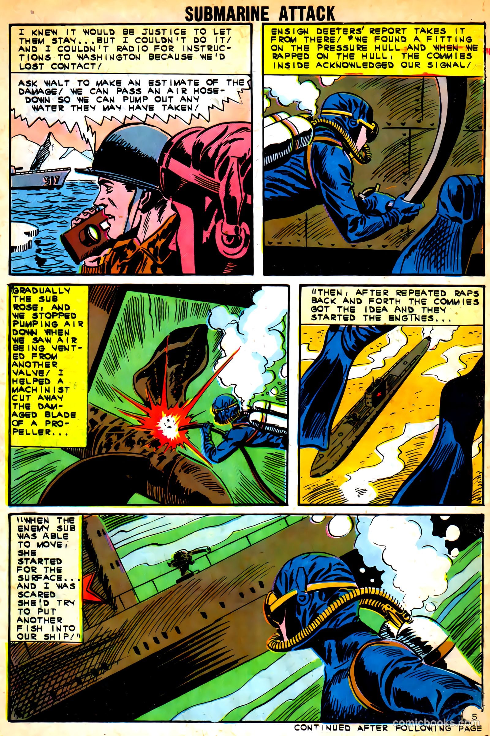 Submarine Attack #42 — page 30 of 36