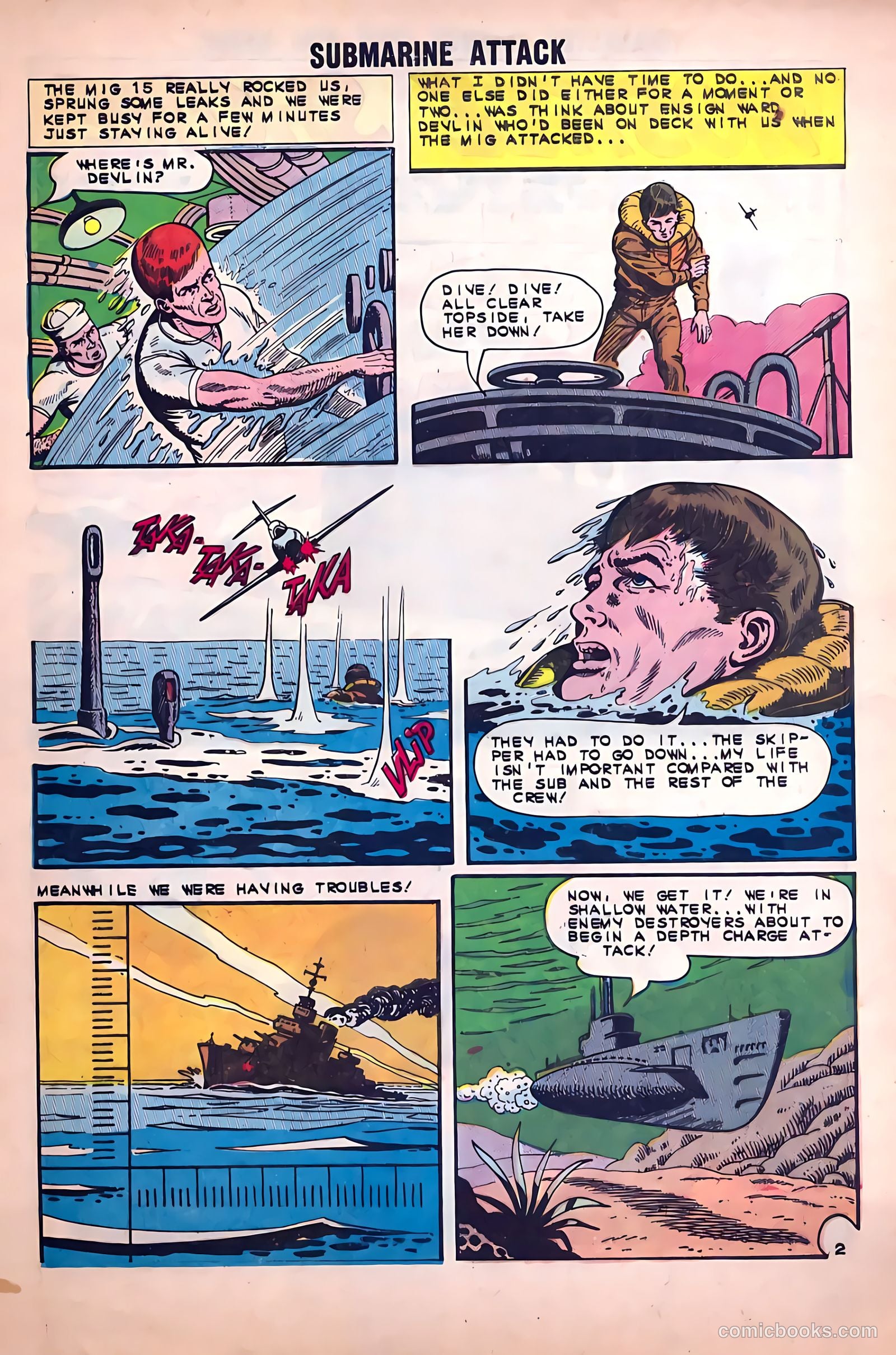 Submarine Attack #43 — page 4 of 72