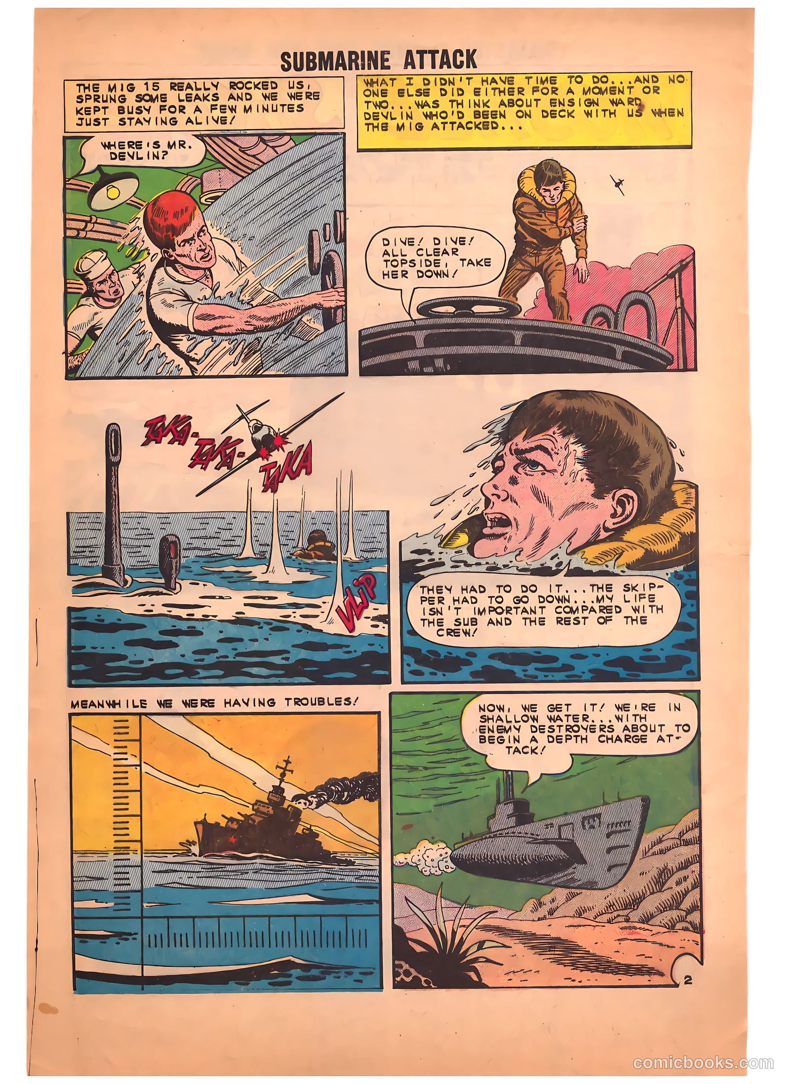 Submarine Attack #43 — page 40 of 72