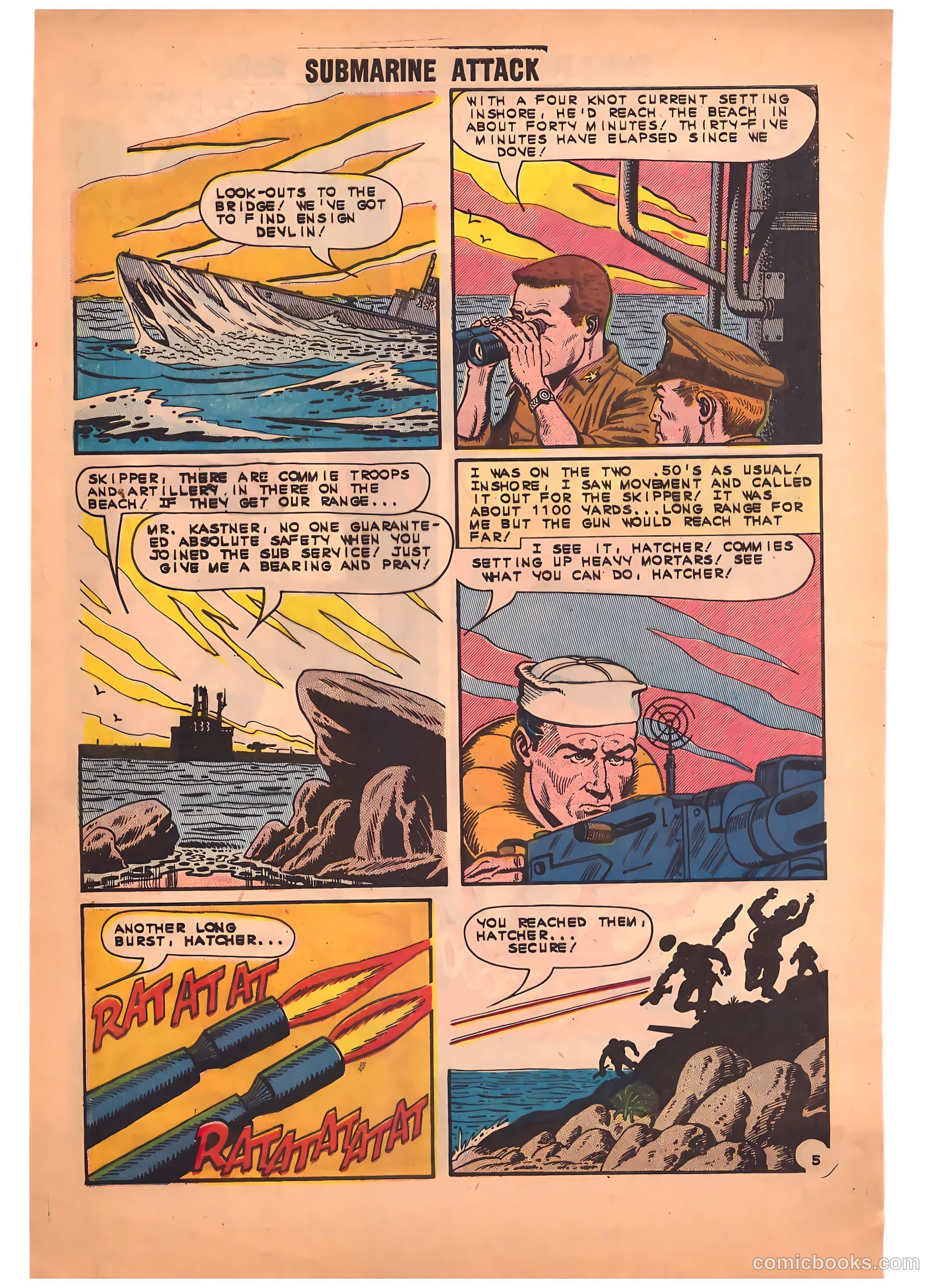 Submarine Attack #43 — page 44 of 72