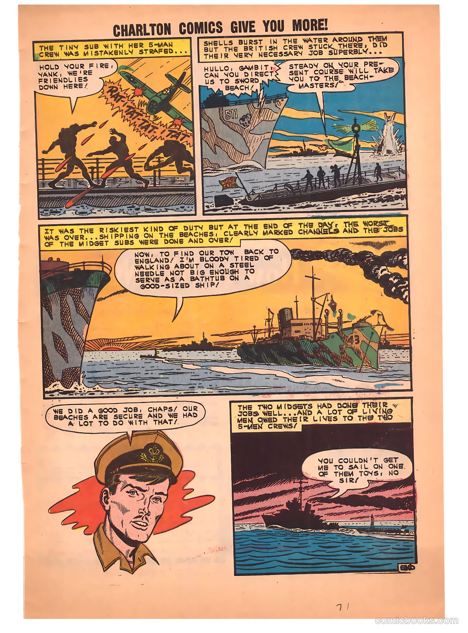 Submarine Attack #43 — page 69 of 72