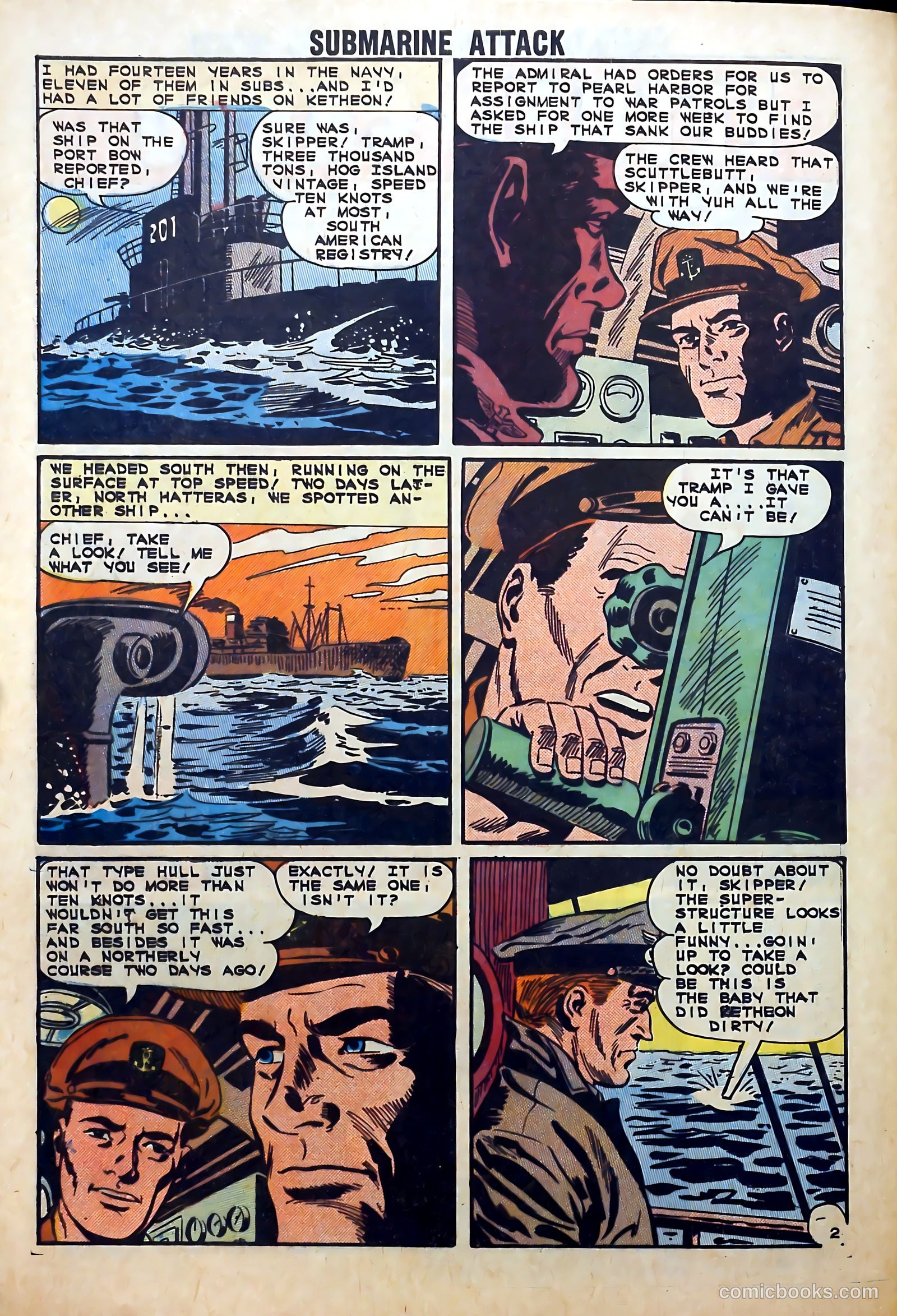 Submarine Attack #44 — page 28 of 36