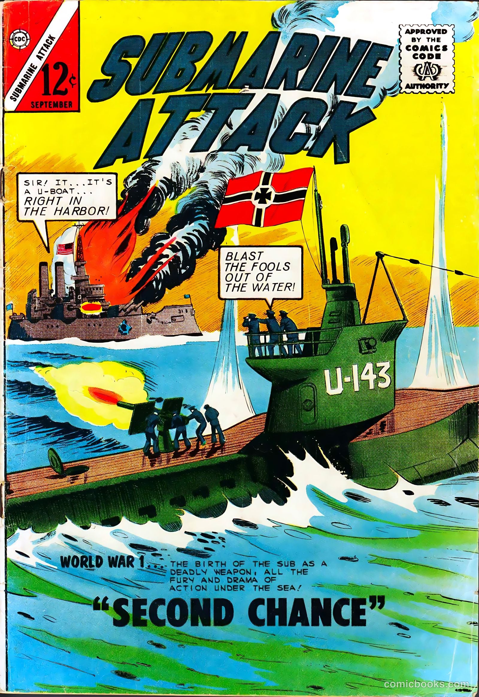 Submarine Attack #46 — page 1 of 36