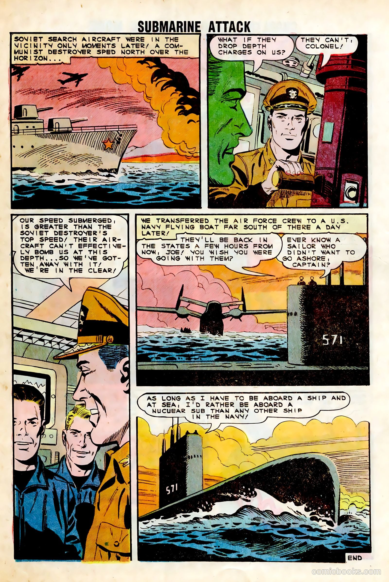 Submarine Attack #47 — page 14 of 36