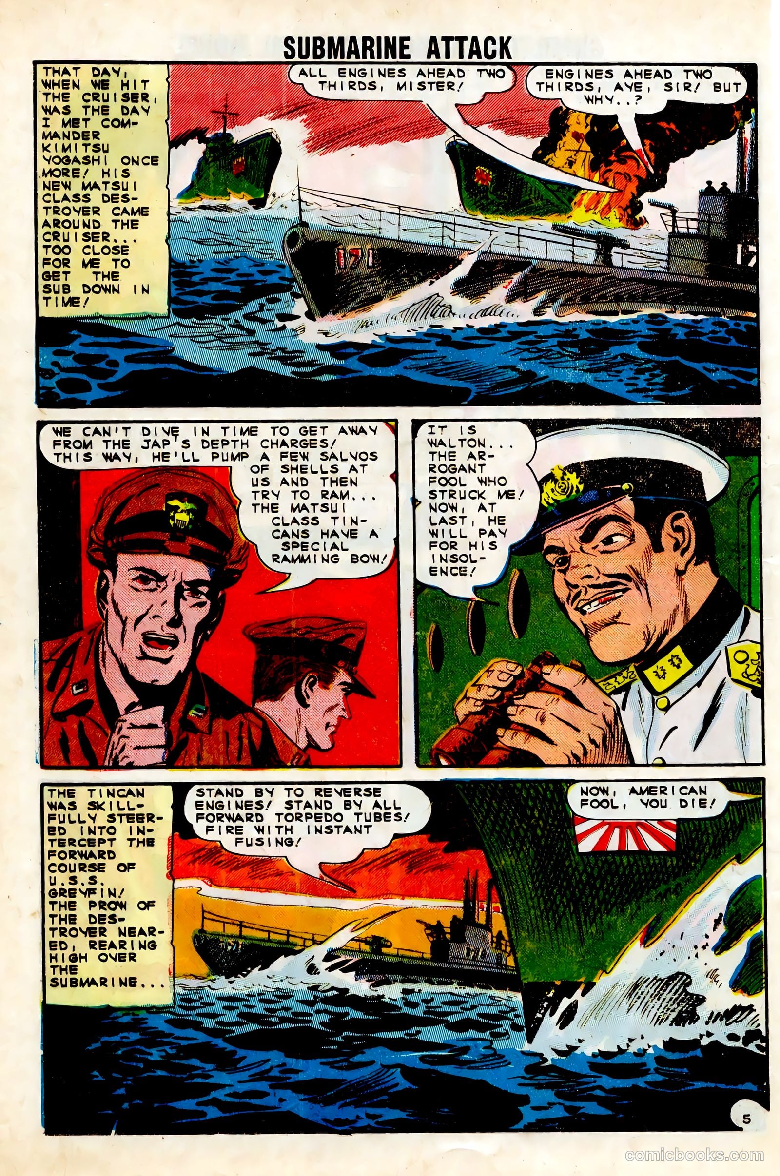 Submarine Attack #47 — page 20 of 36