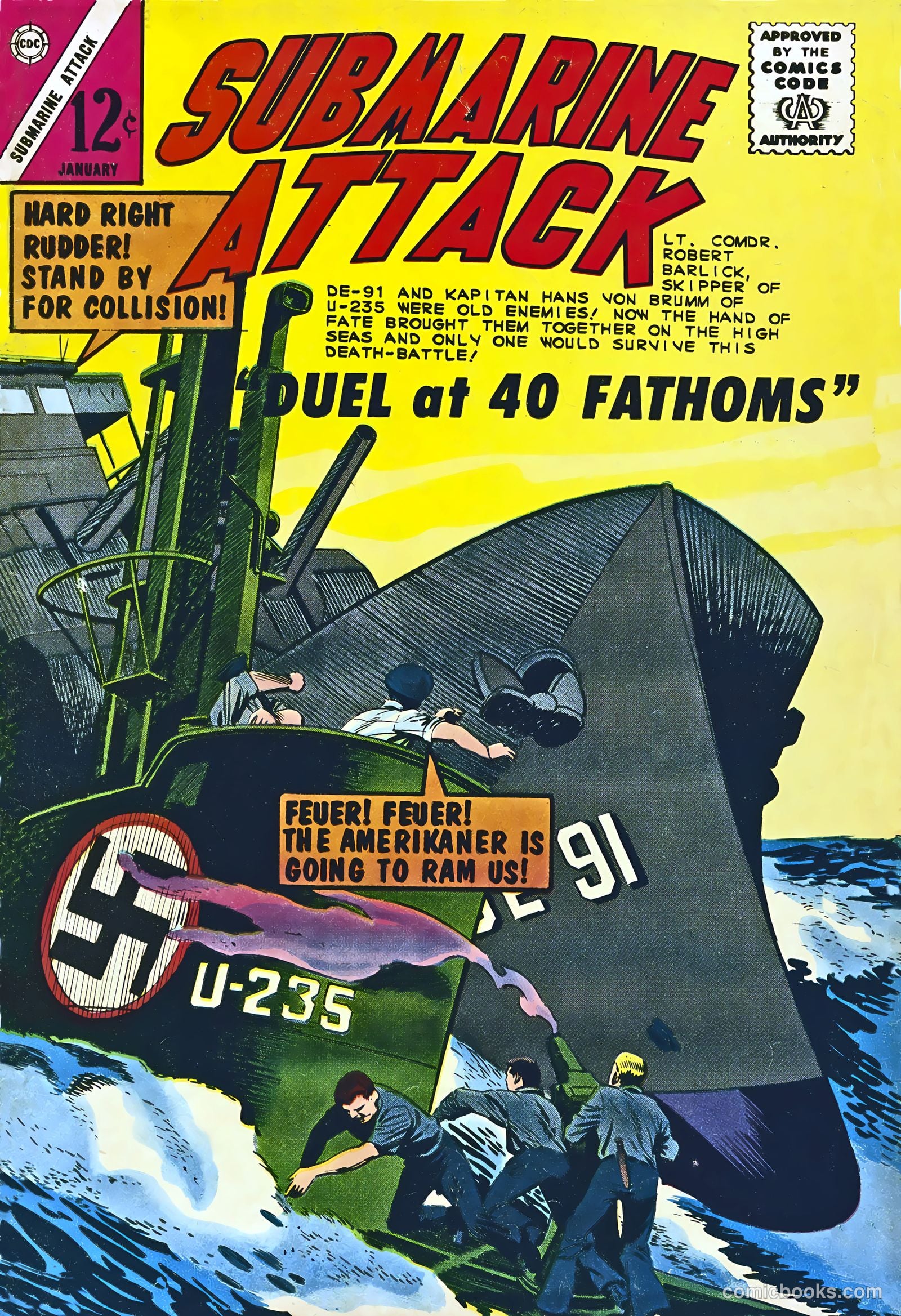 Submarine Attack #48 — page 1 of 36