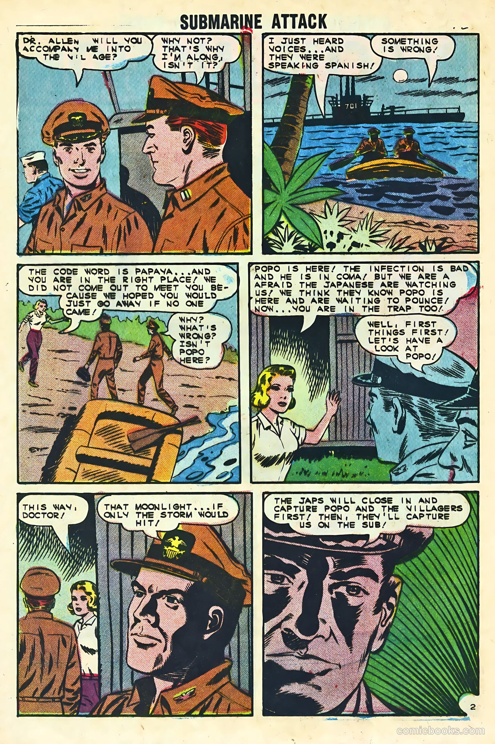 Submarine Attack #48 — page 20 of 36