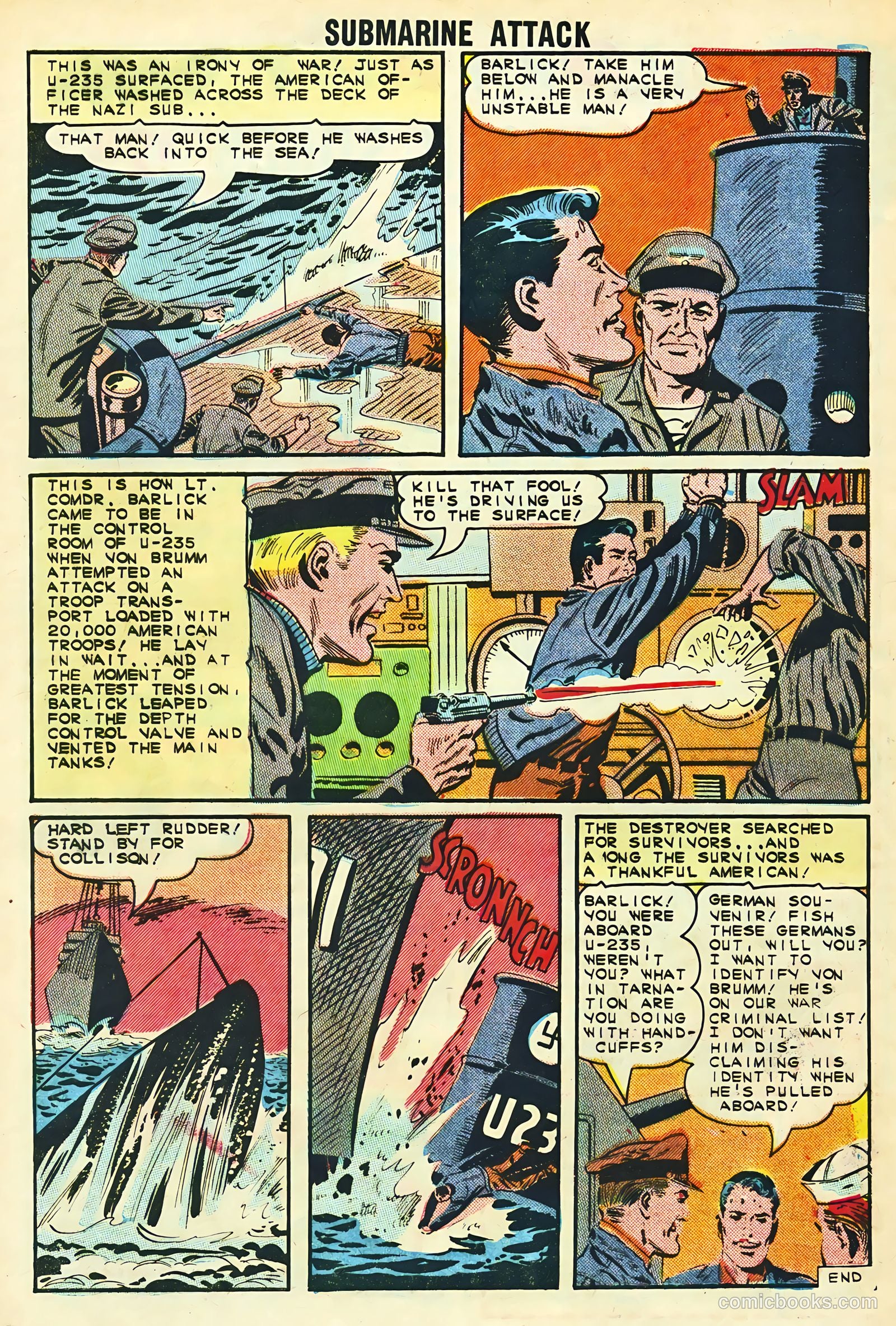 Submarine Attack #48 — page 32 of 36
