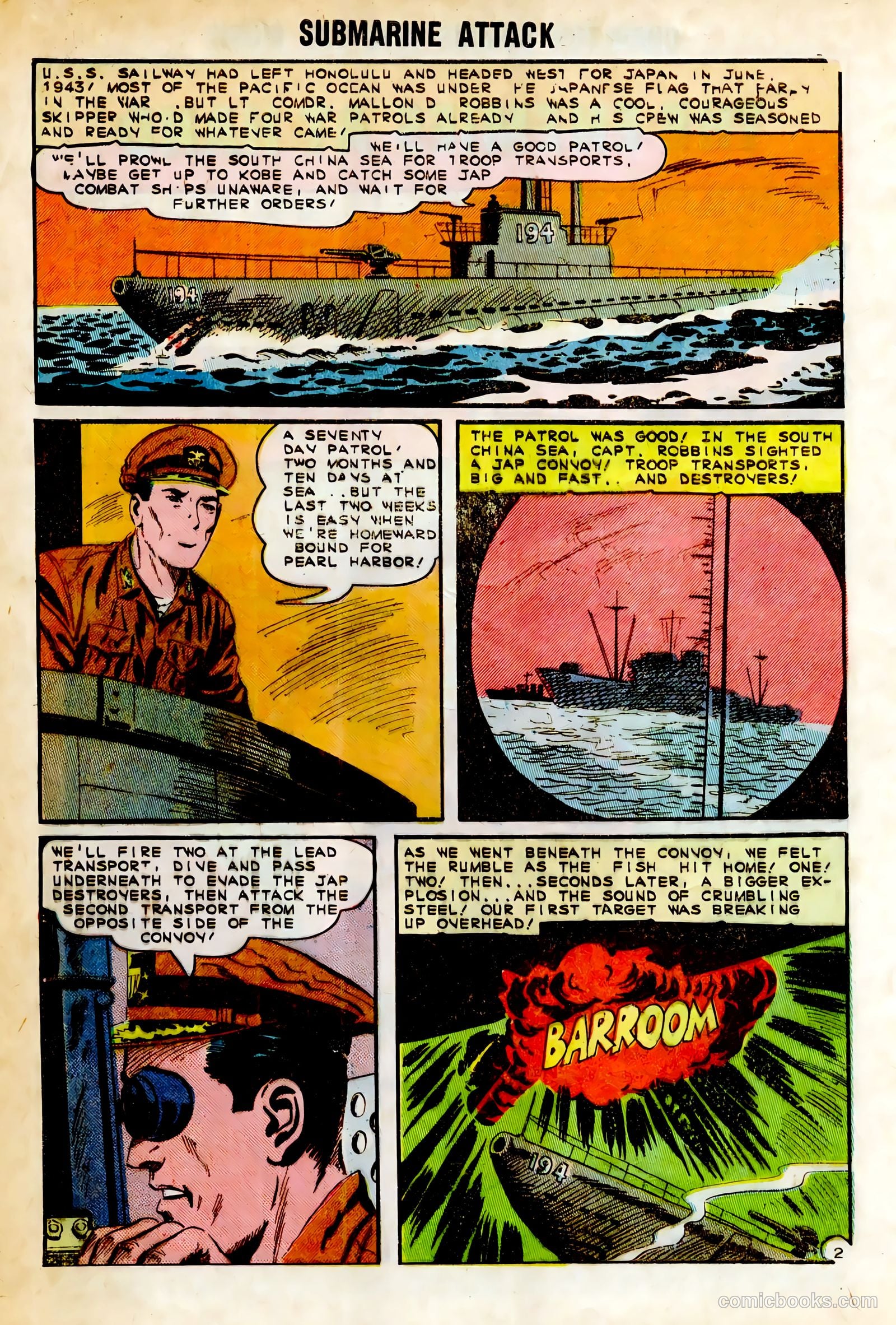 Submarine Attack #49 — page 4 of 36