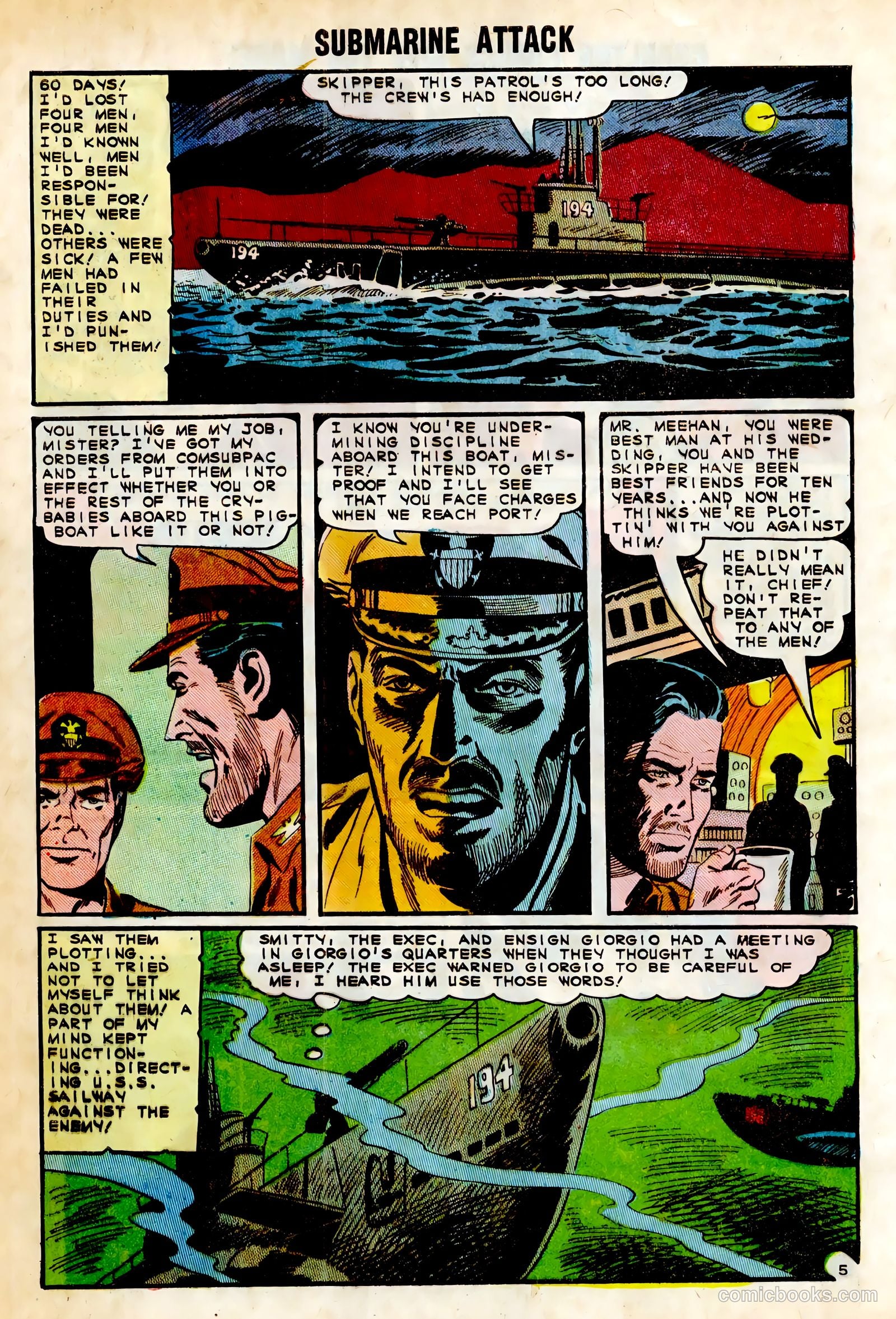 Submarine Attack #49 — page 8 of 36