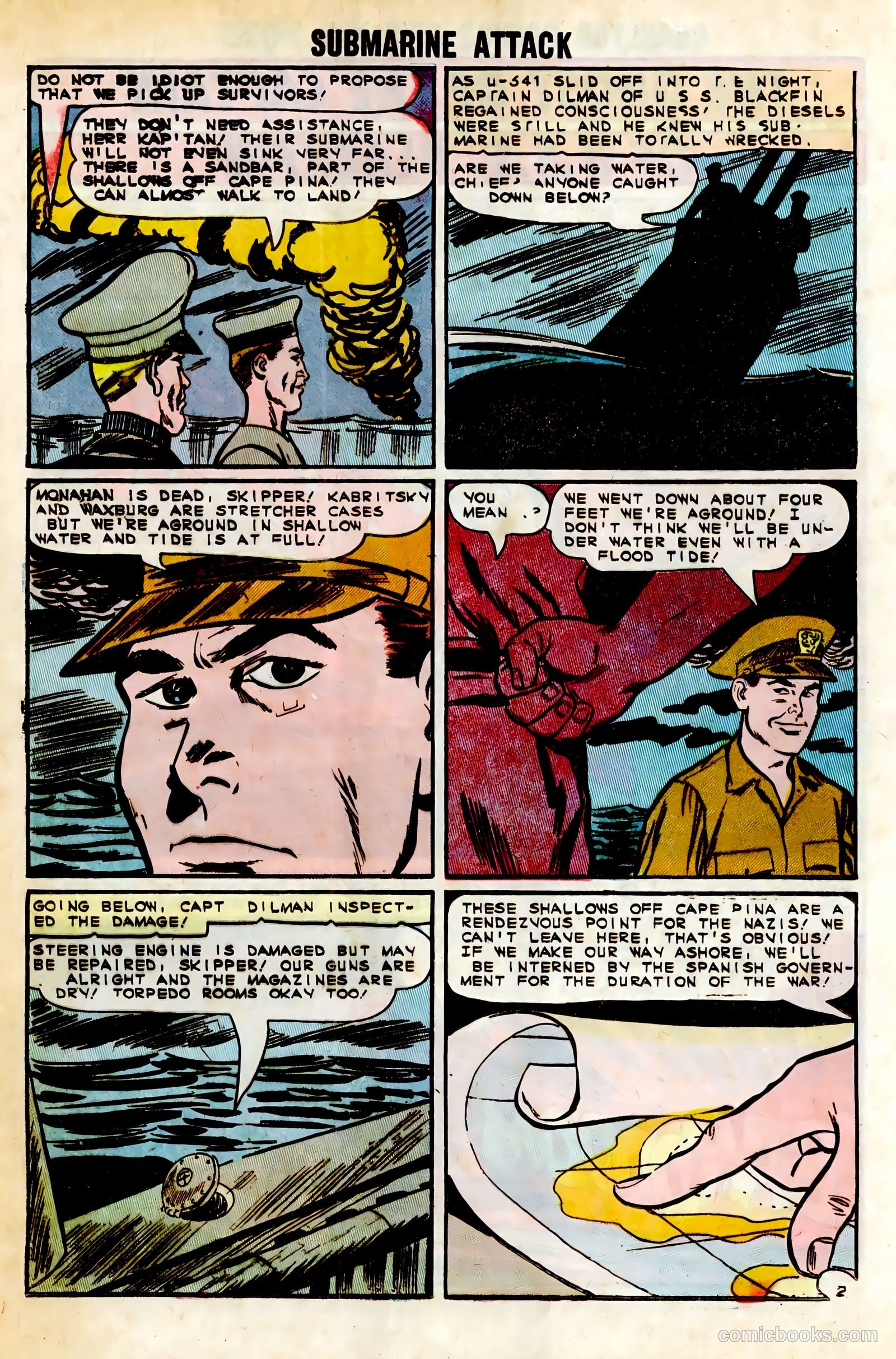 Submarine Attack #49 — page 20 of 36