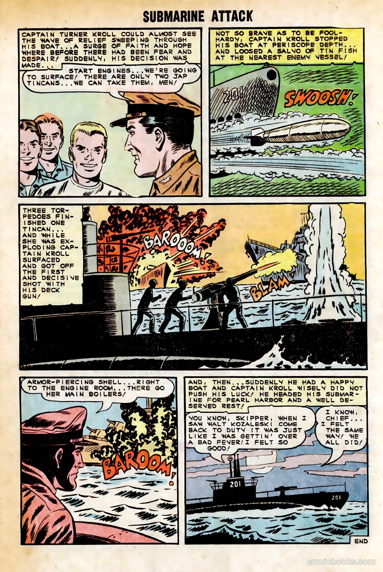 Submarine Attack #49 — page 32 of 36