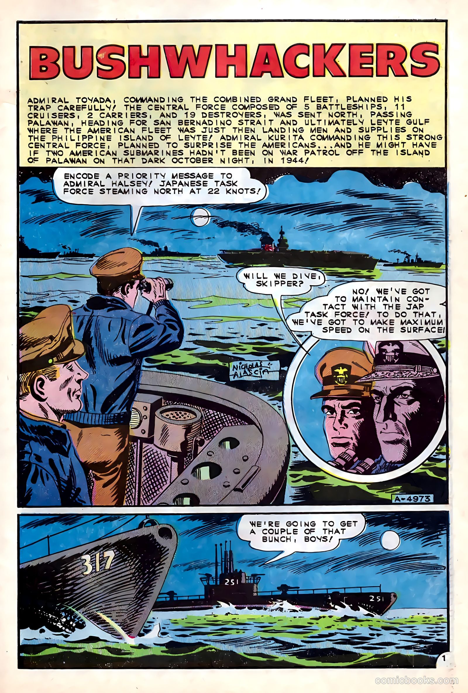 Submarine Attack #52 — page 31 of 36