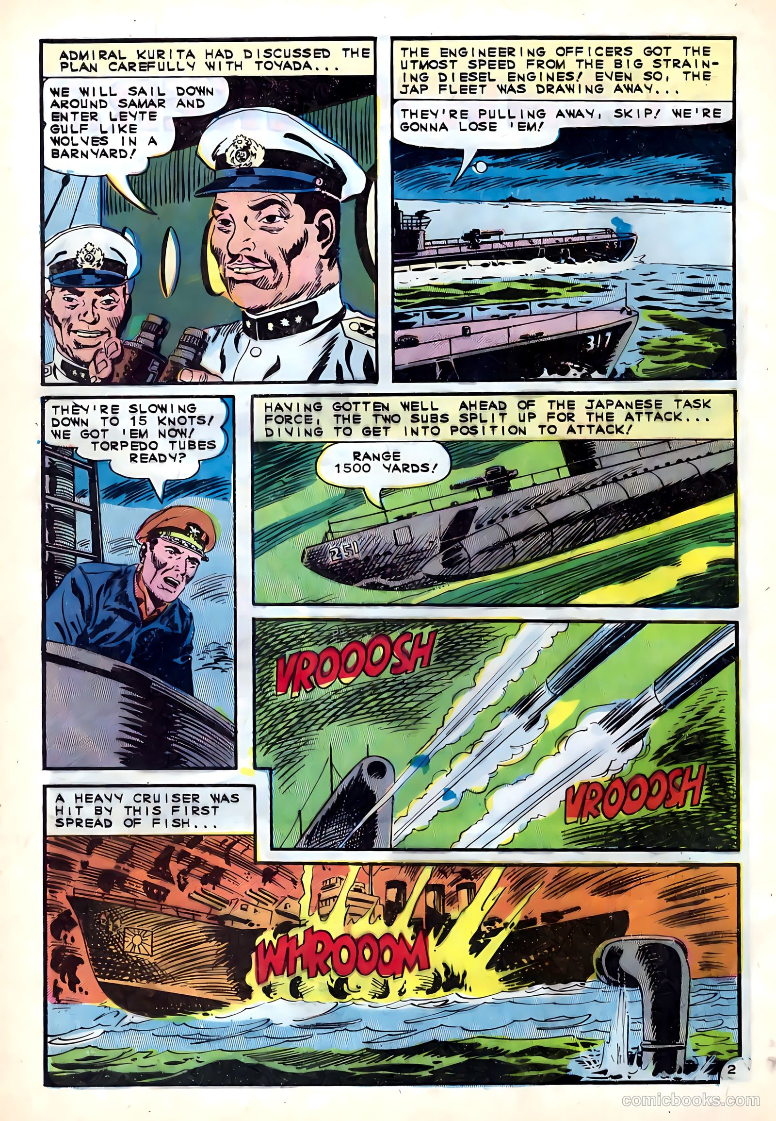 Submarine Attack #52 — page 32 of 36
