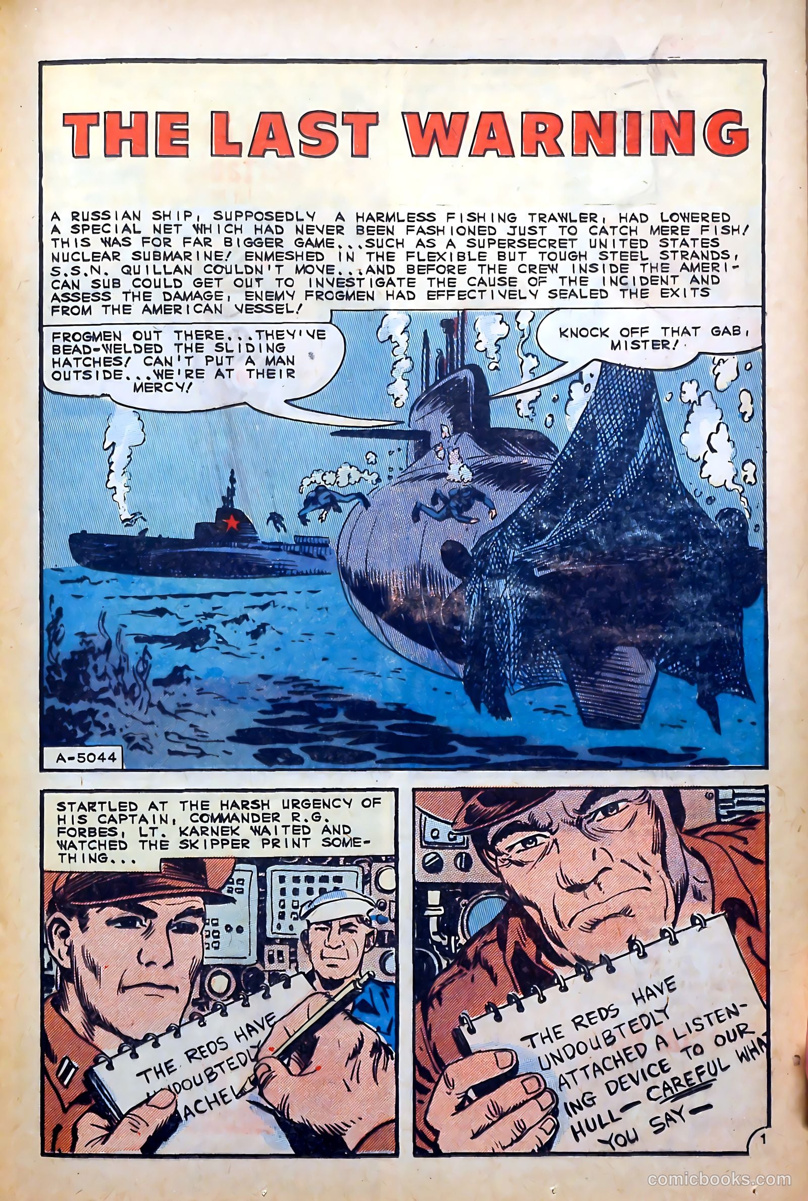 Submarine Attack #53 — page 25 of 36