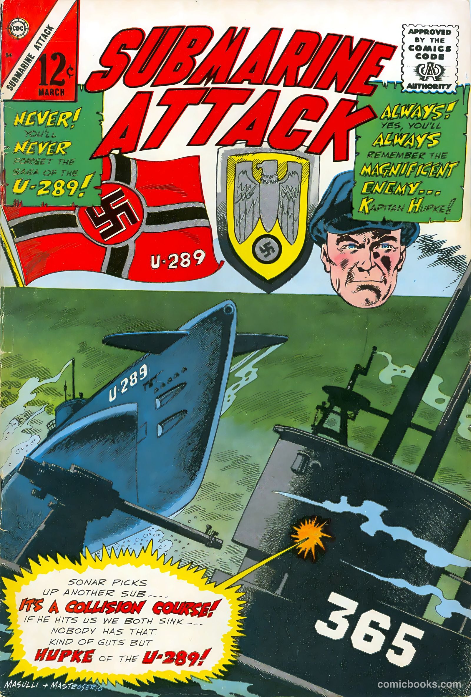 Submarine Attack #54 — page 1 of 36