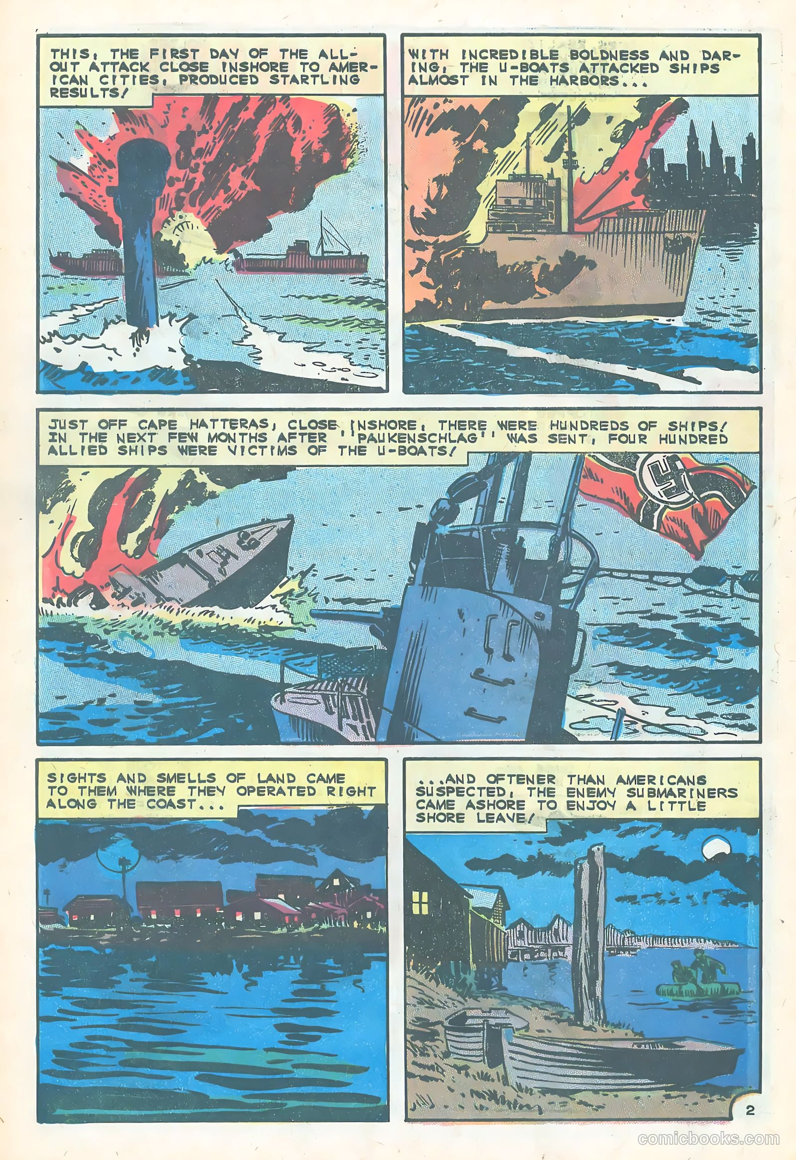 Submarine Attack #54 — page 32 of 36