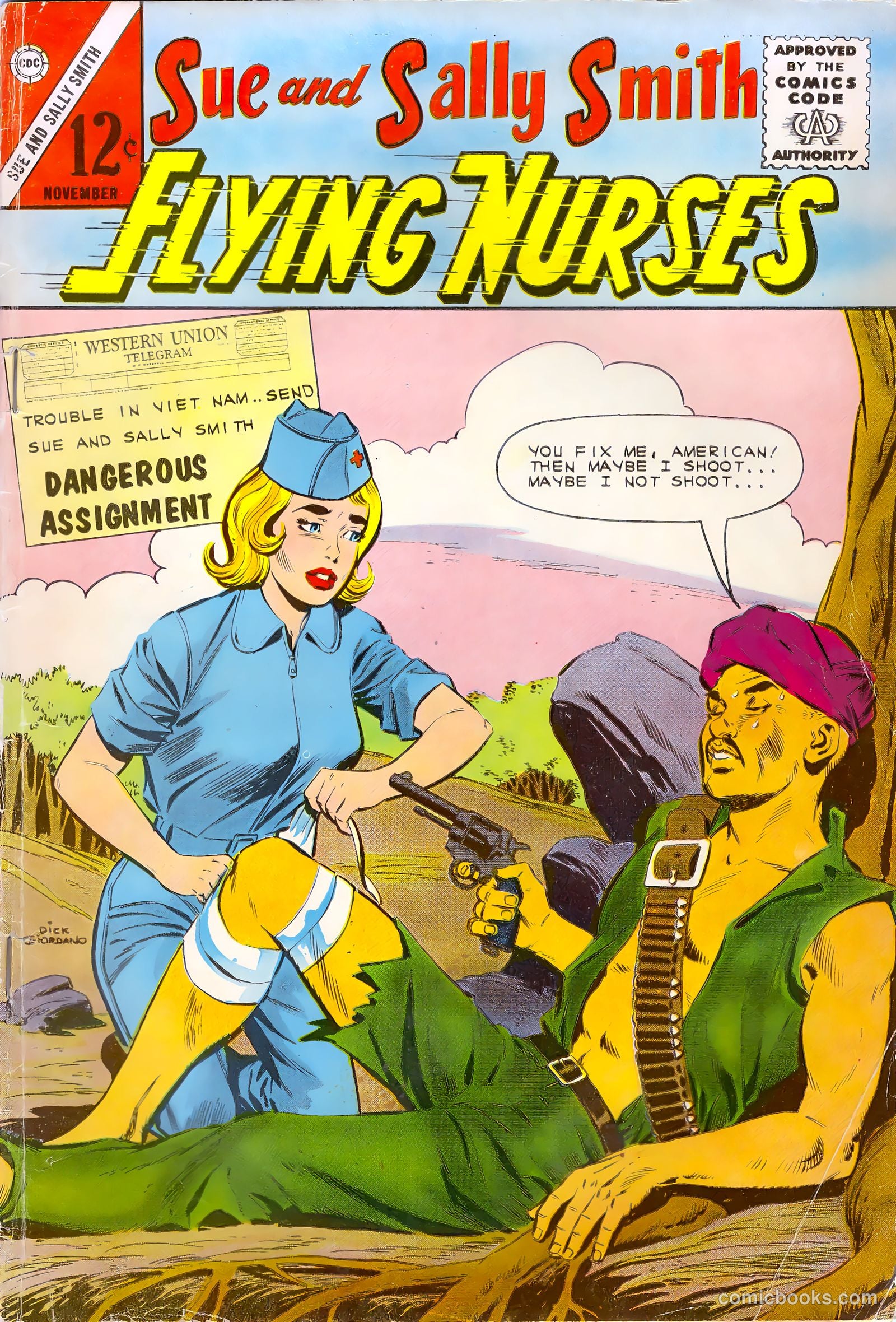 Sue and Sally Smith, Flying Nurses #48 — page 1 of 36