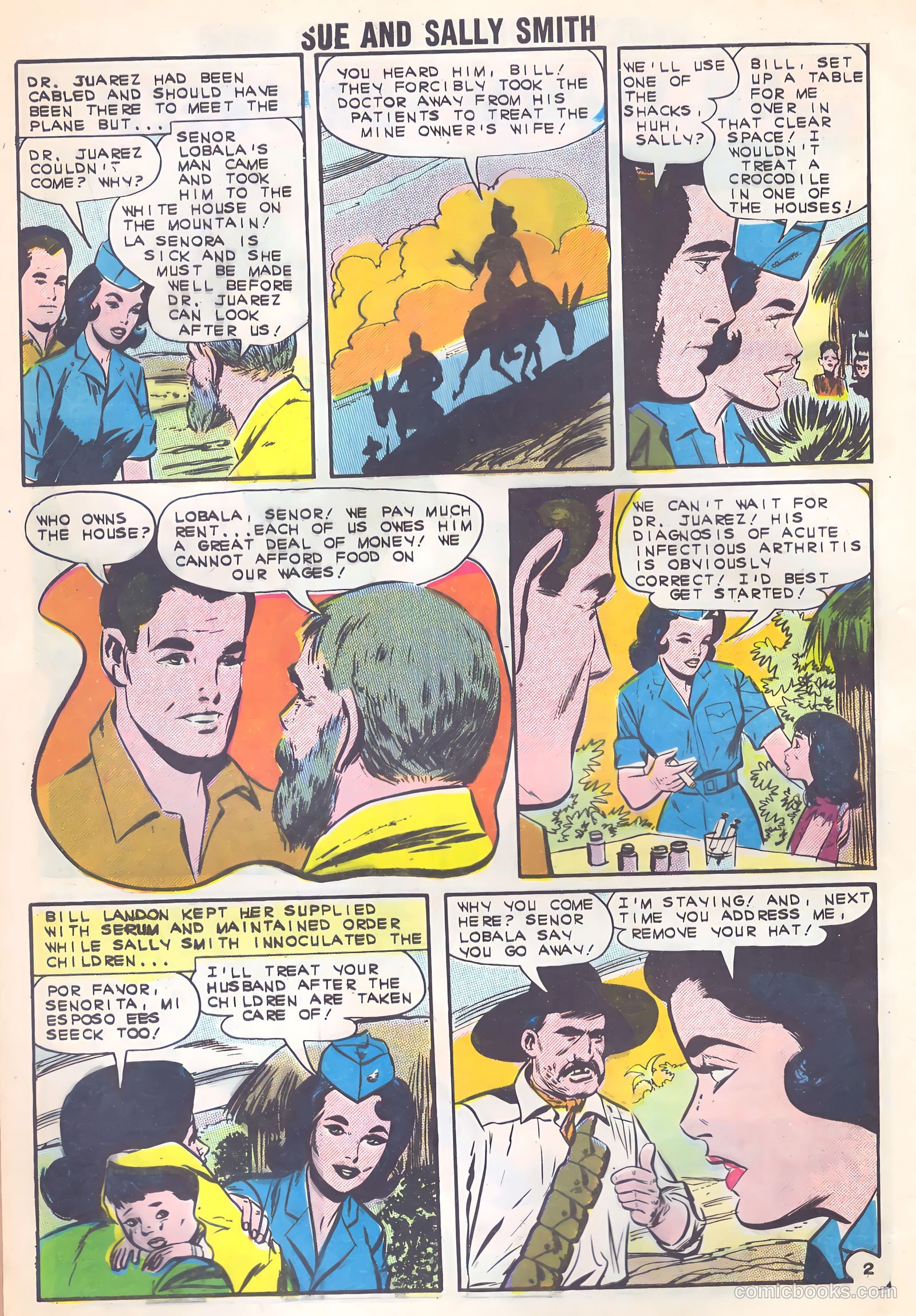 Sue and Sally Smith, Flying Nurses #48 — page 4 of 36