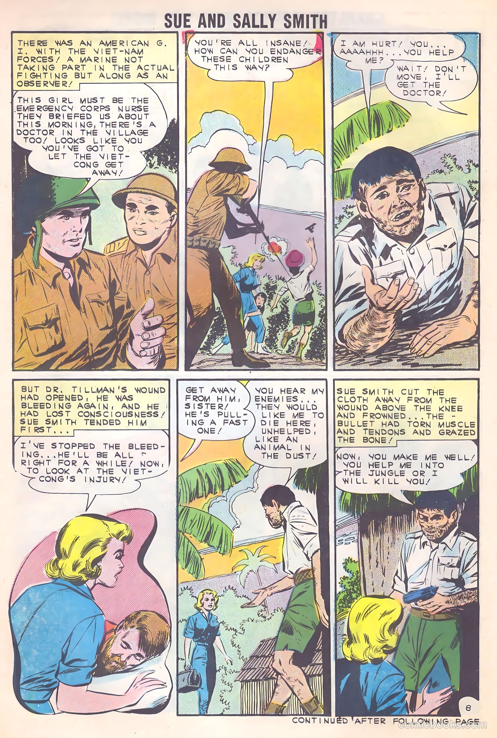 Sue and Sally Smith, Flying Nurses #48 — page 30 of 36