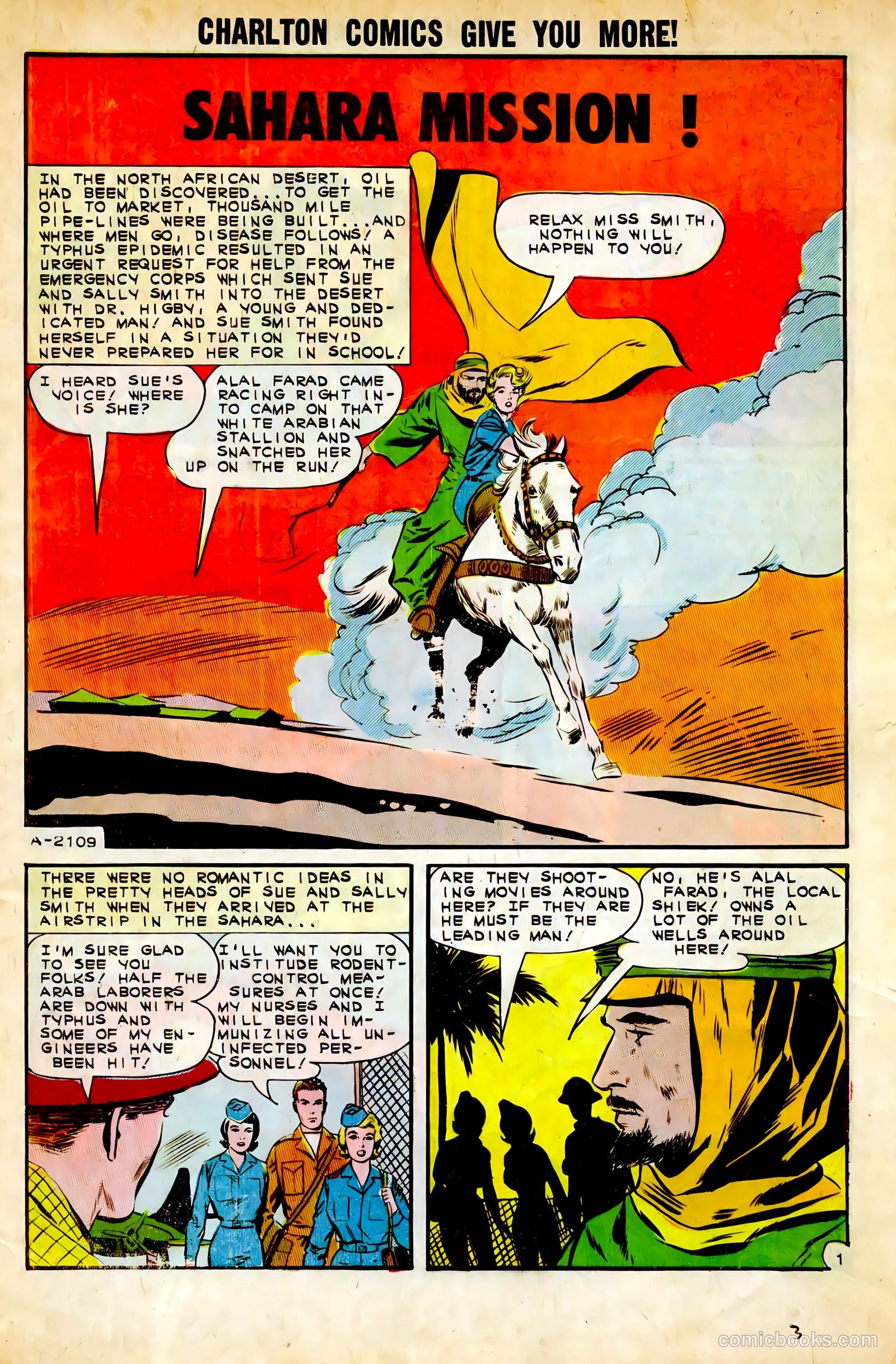 Sue and Sally Smith, Flying Nurses #49 — page 3 of 36