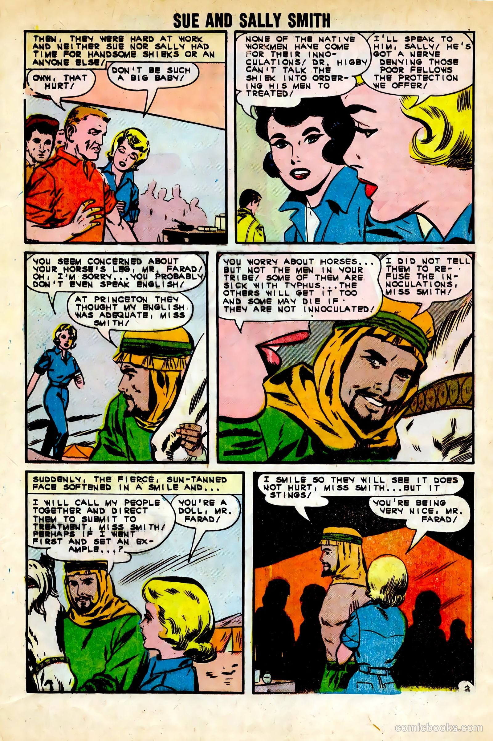 Sue and Sally Smith, Flying Nurses #49 — page 4 of 36