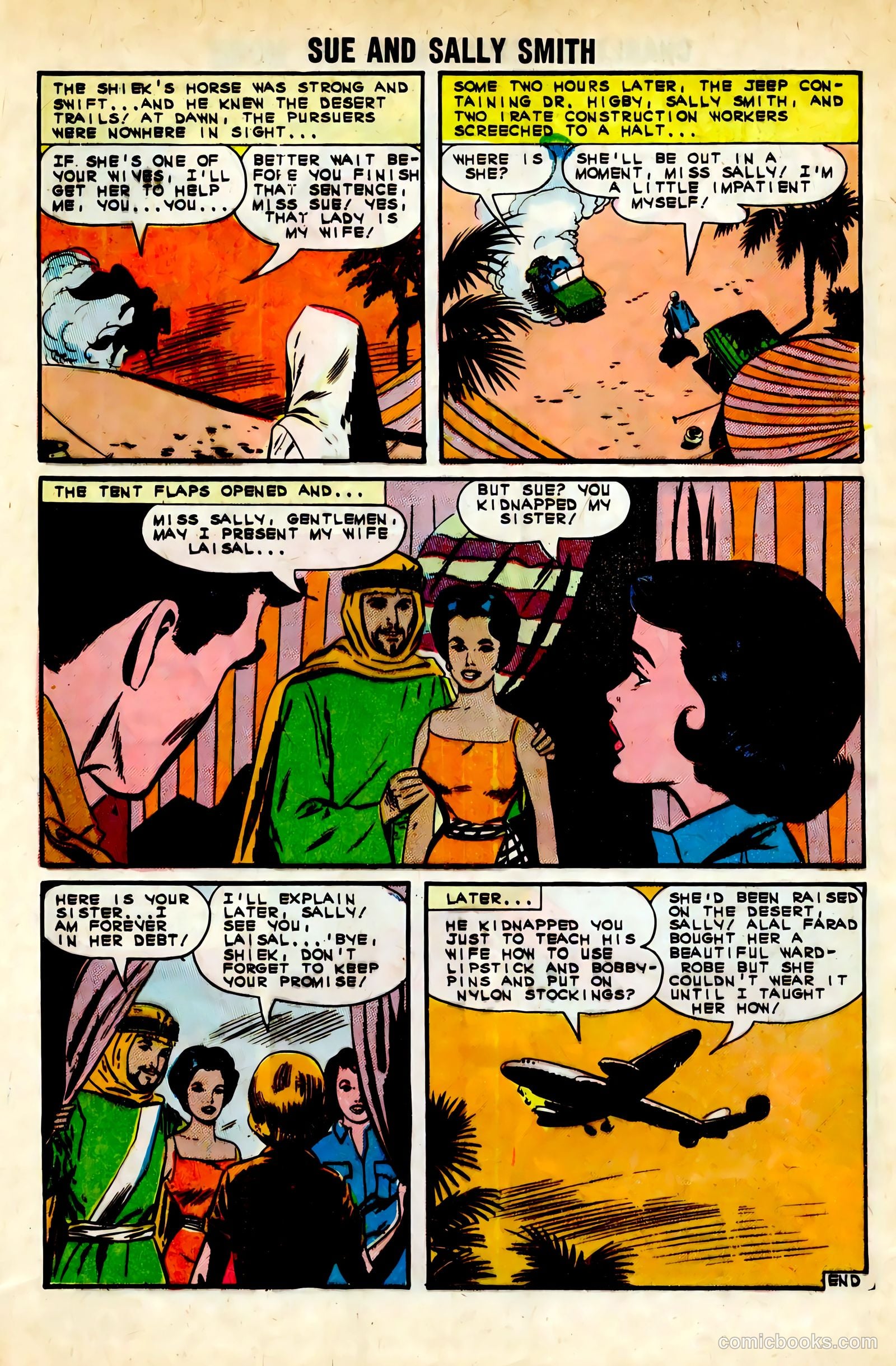 Sue and Sally Smith, Flying Nurses #49 — page 8 of 36