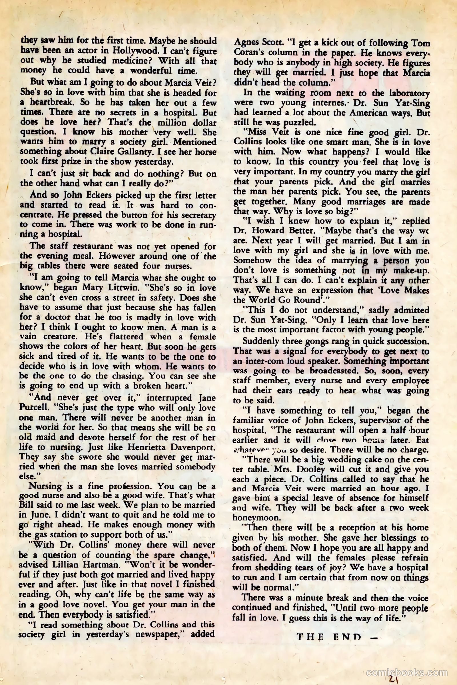 Sue and Sally Smith, Flying Nurses #49 — page 21 of 36