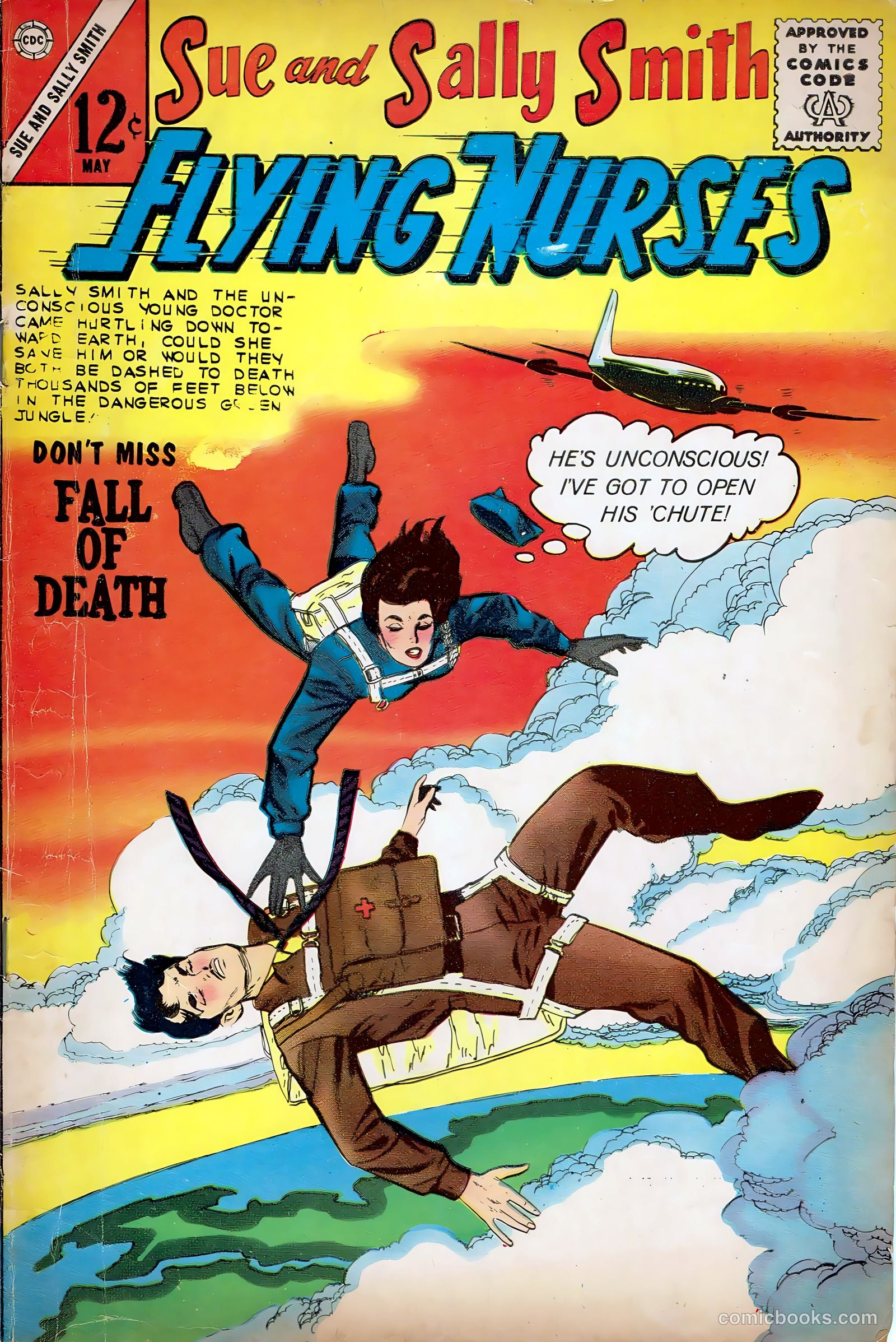 Sue and Sally Smith, Flying Nurses #51 — page 1 of 36