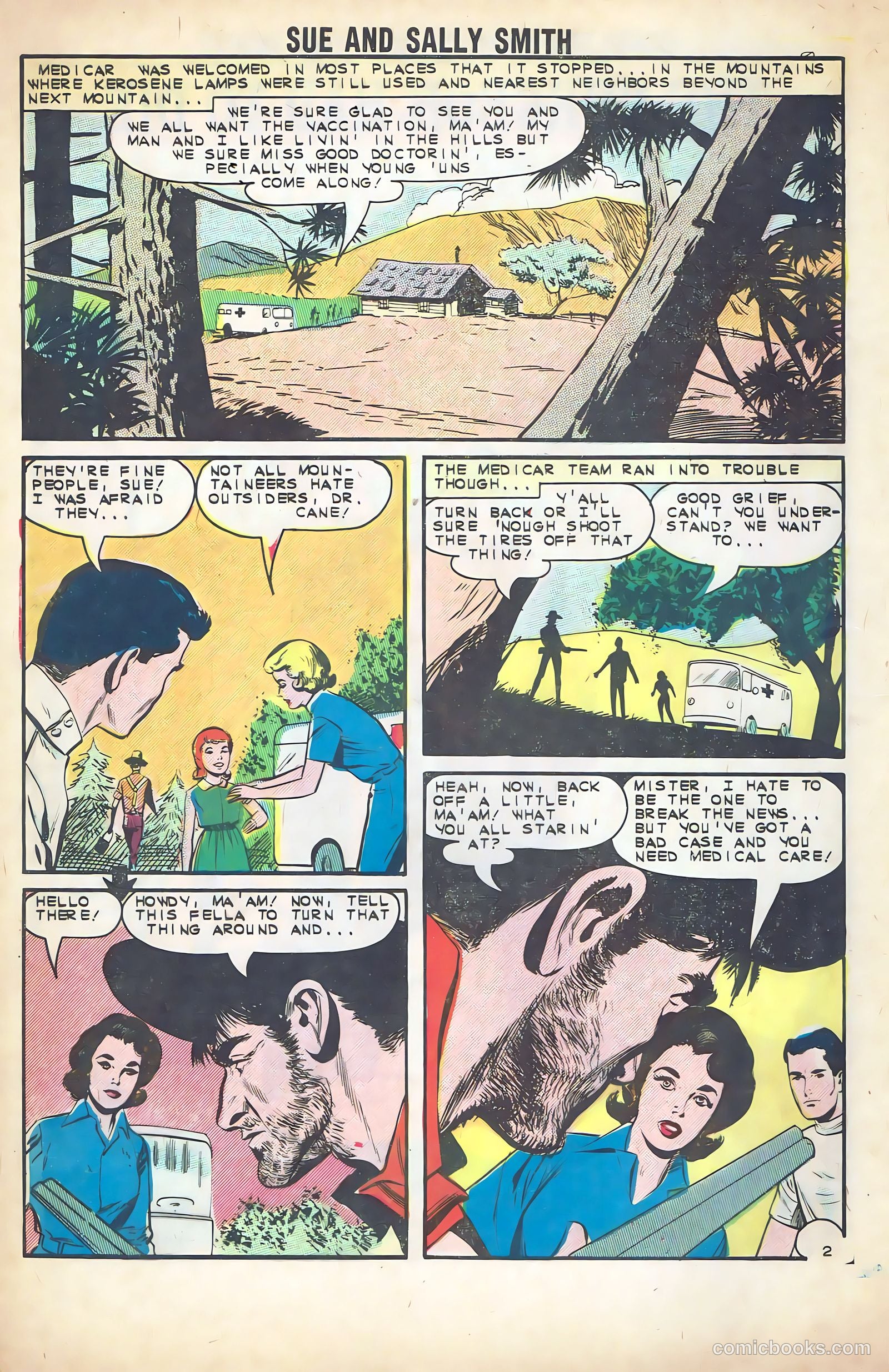 Sue and Sally Smith, Flying Nurses #51 — page 4 of 36