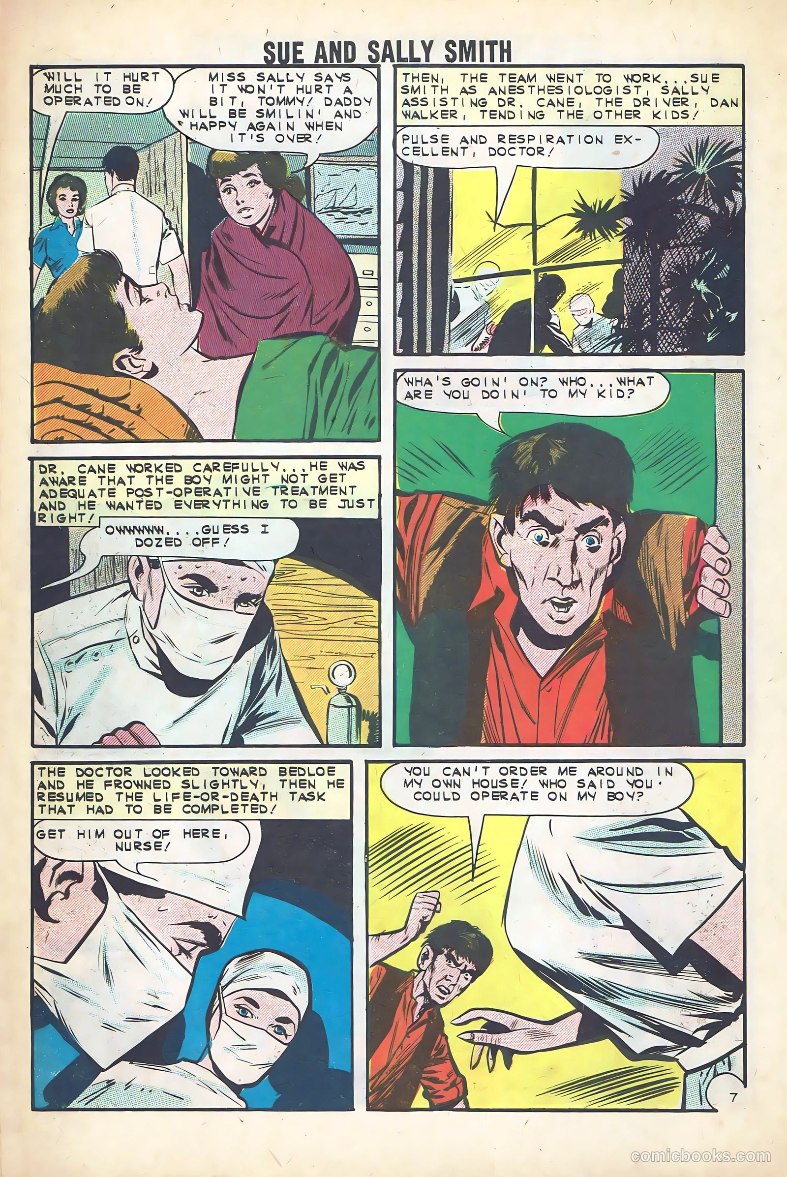 Sue and Sally Smith, Flying Nurses #51 — page 10 of 36