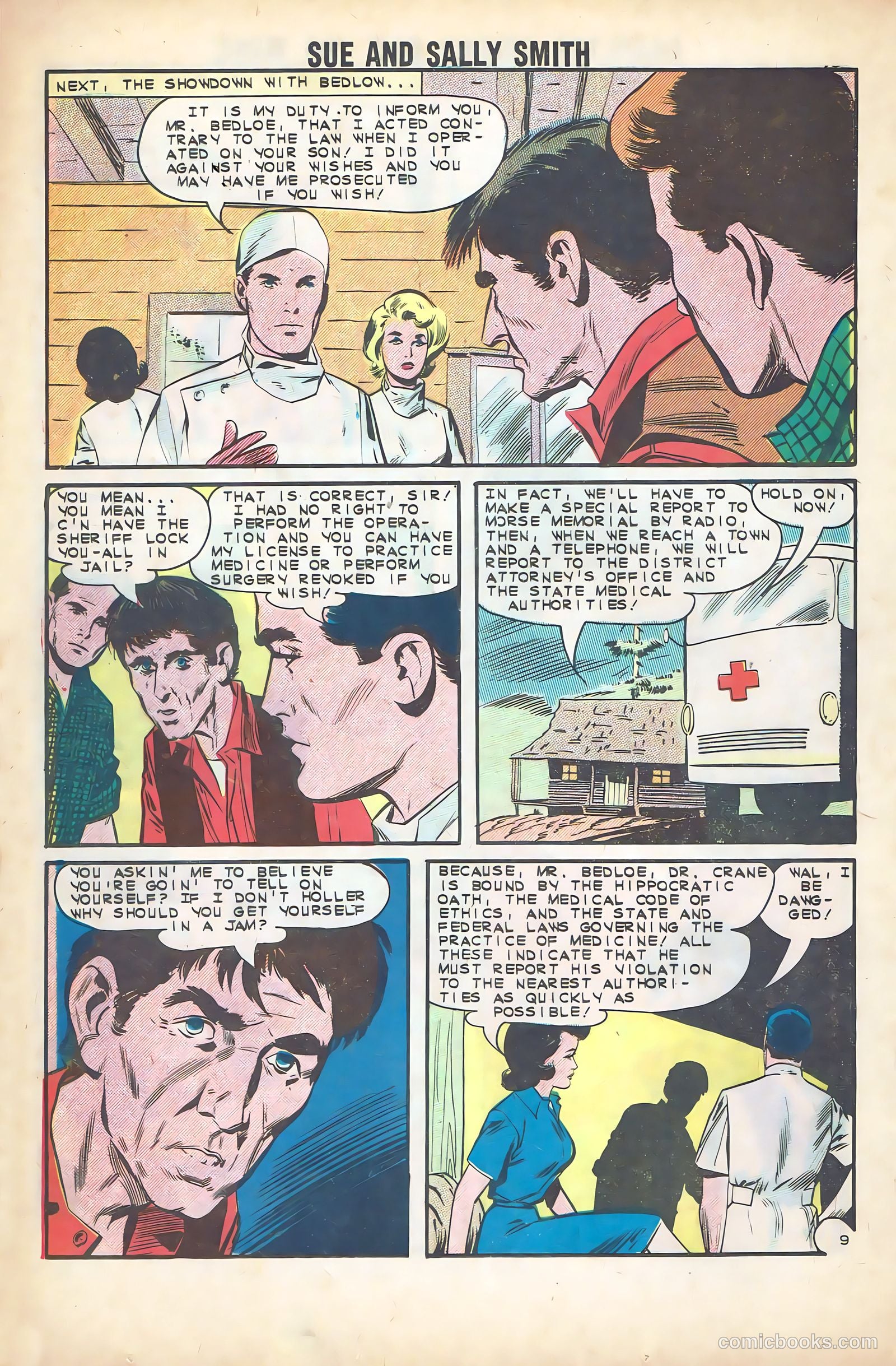 Sue and Sally Smith, Flying Nurses #51 — page 12 of 36