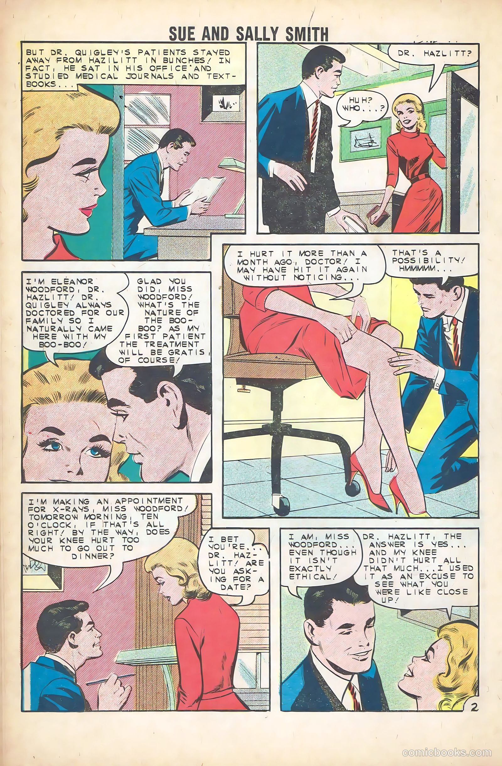 Sue and Sally Smith, Flying Nurses #51 — page 16 of 36