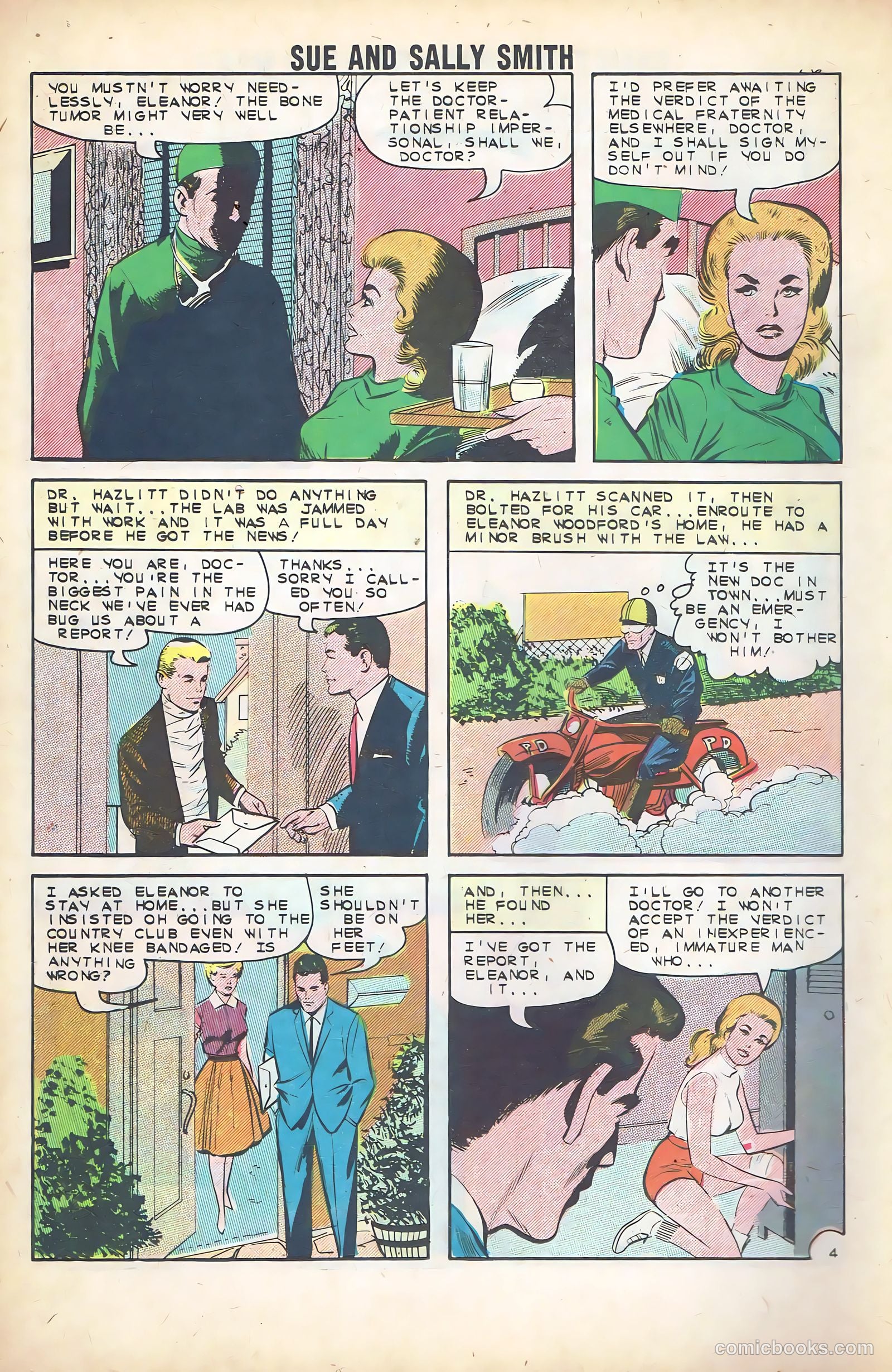Sue and Sally Smith, Flying Nurses #51 — page 18 of 36