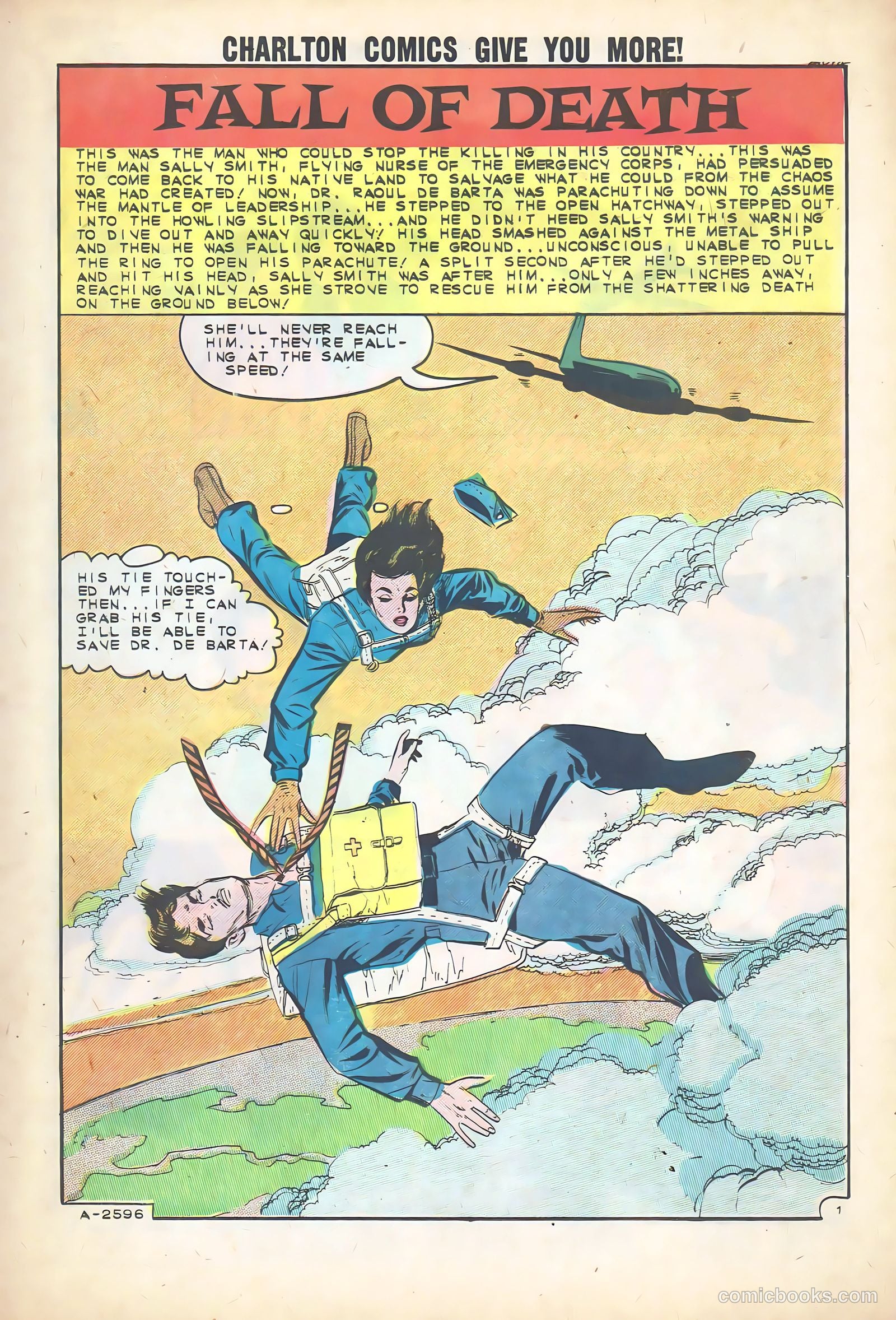 Sue and Sally Smith, Flying Nurses #51 — page 23 of 36