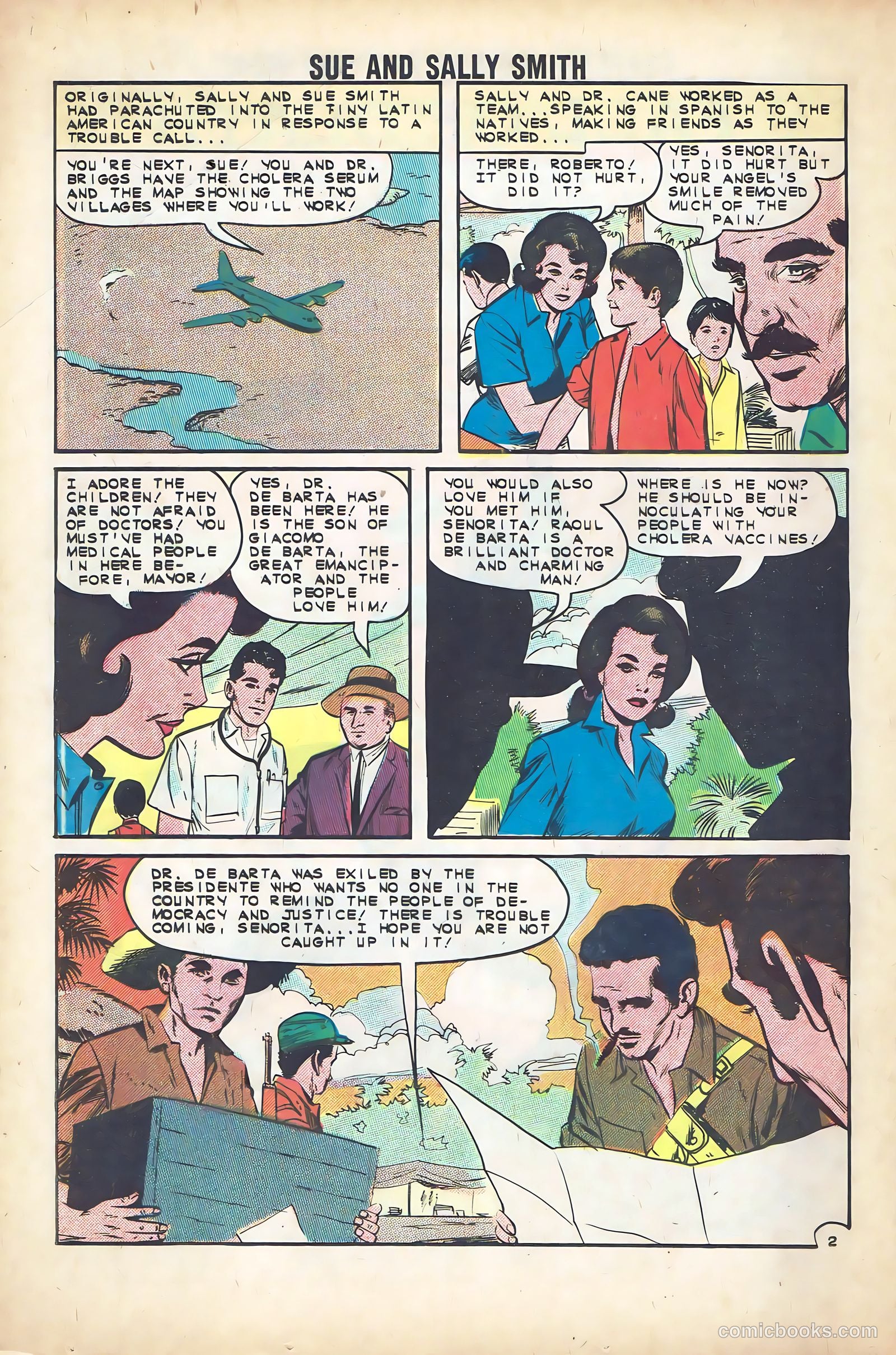 Sue and Sally Smith, Flying Nurses #51 — page 24 of 36