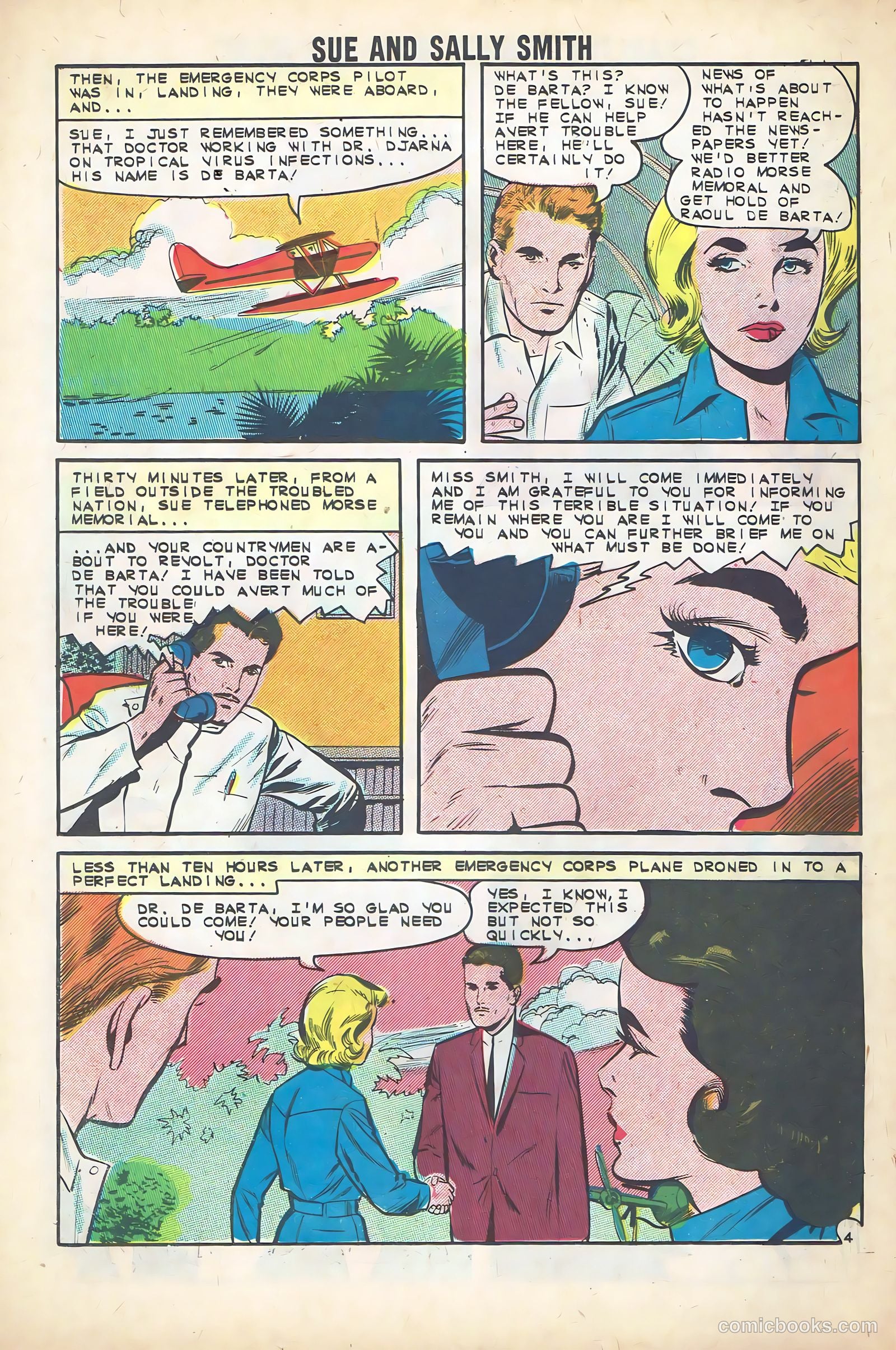 Sue and Sally Smith, Flying Nurses #51 — page 26 of 36