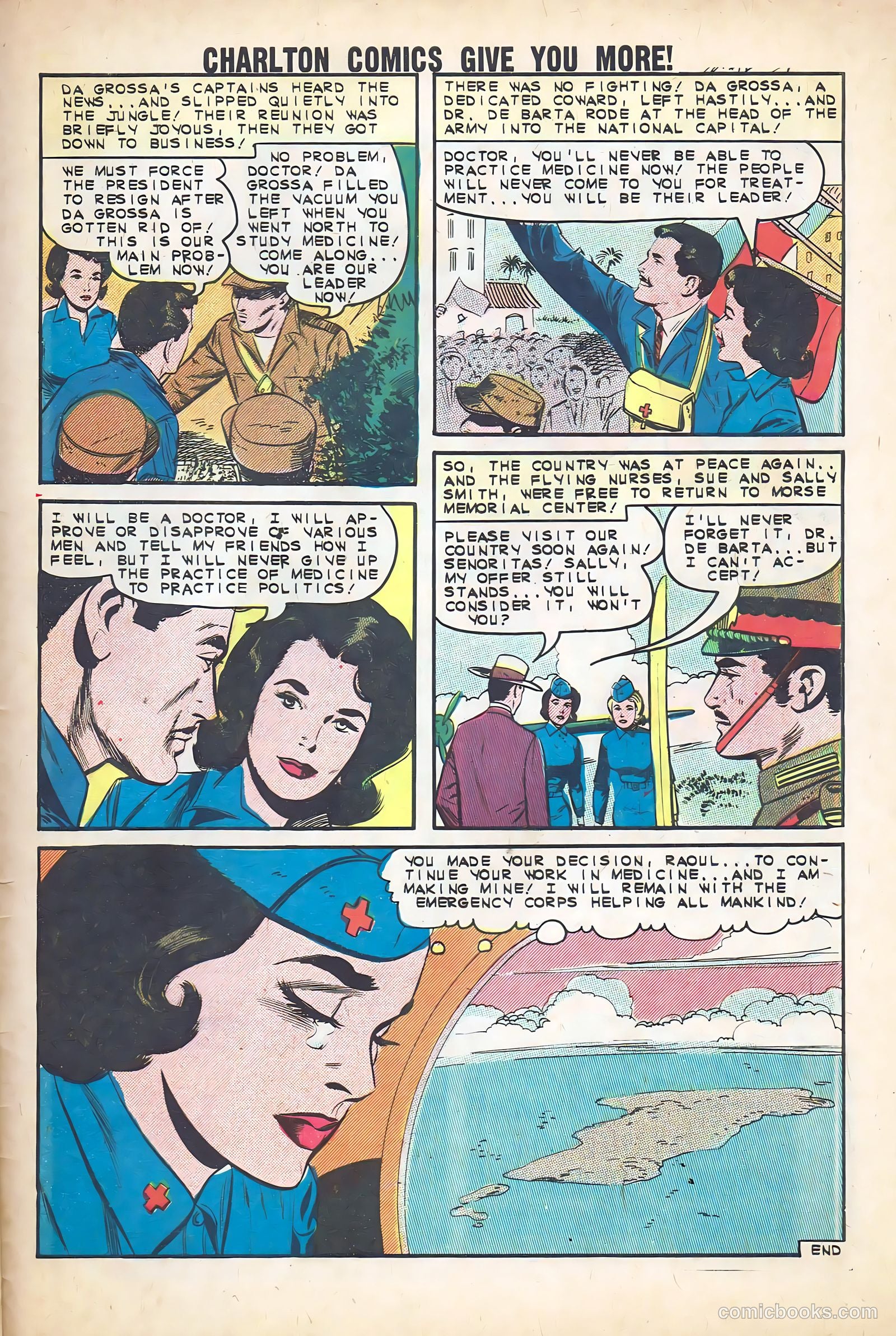 Sue and Sally Smith, Flying Nurses #51 — page 33 of 36