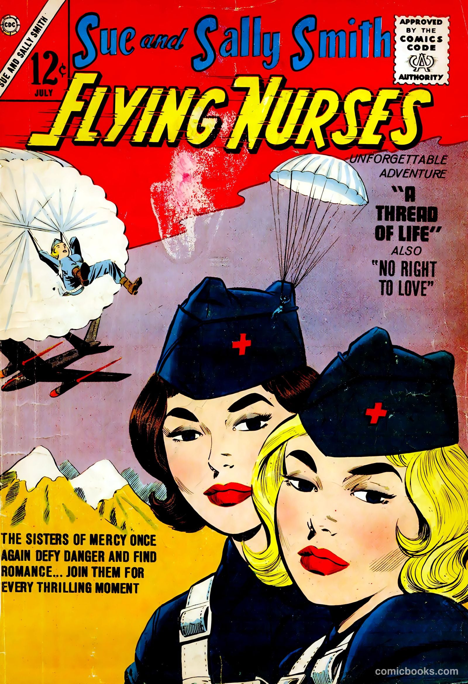 Sue and Sally Smith, Flying Nurses #52 — page 1 of 36