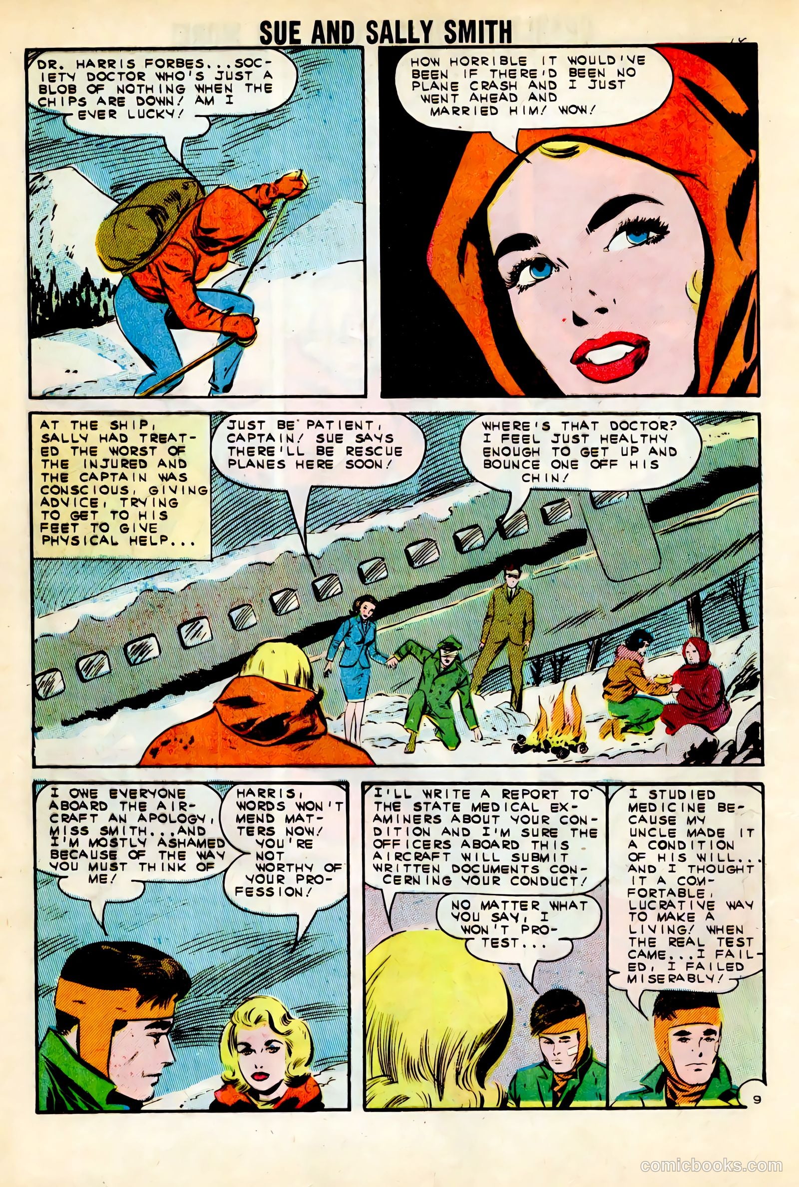 Sue and Sally Smith, Flying Nurses #52 — page 12 of 36