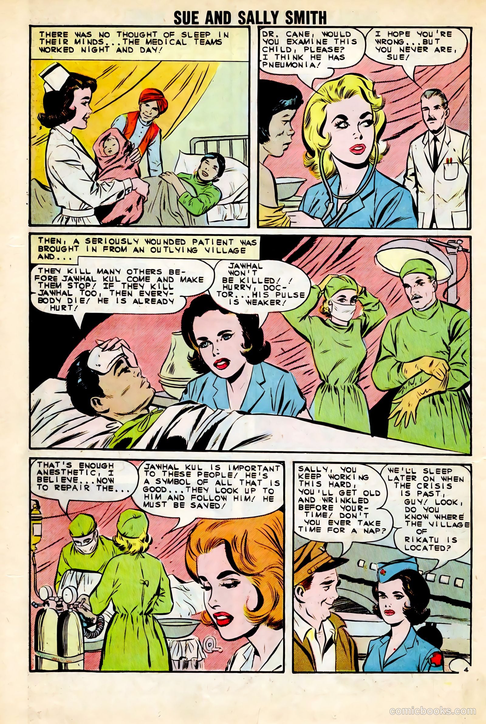Sue and Sally Smith, Flying Nurses #52 — page 26 of 36